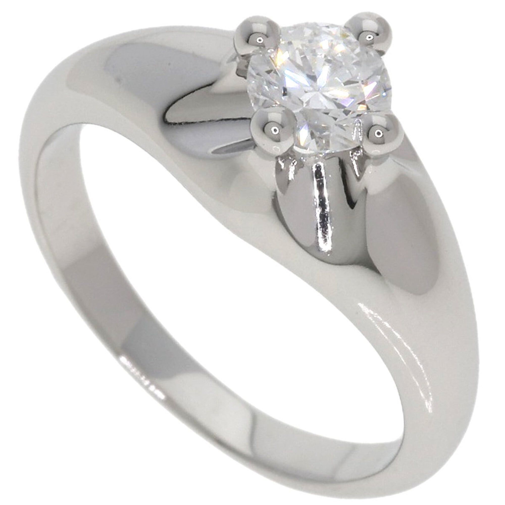 Bvlgari Bulgari Corona Diamond Ring, Platinum PT950, Women's BVLGARI Size ONE SIZE - 1 Thumbnail