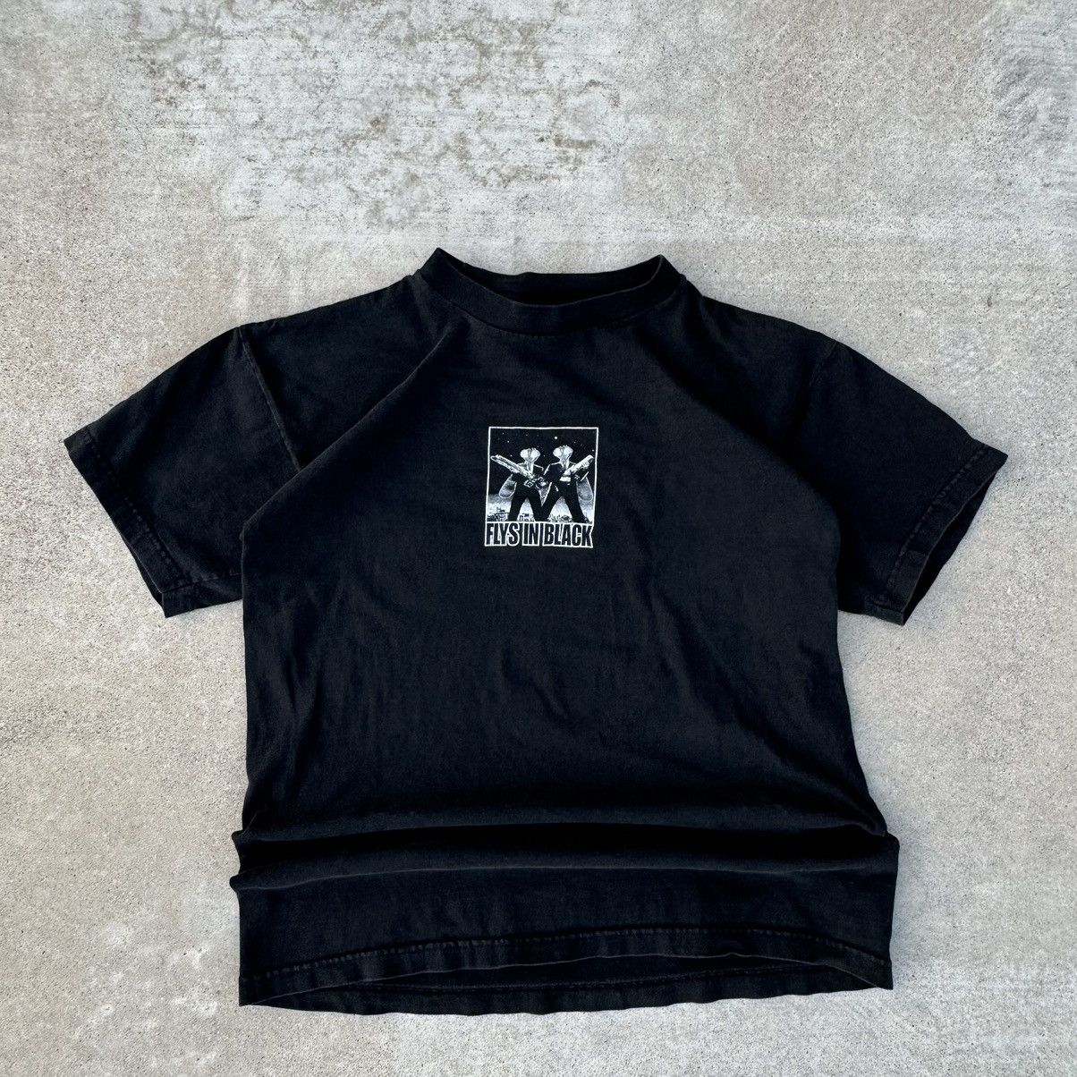 Hook-Ups × JNCO Vintage 90s Made In USA Men In Black Humor Graphic Tee Size US M / EU 48-50 / 2 - 1 Thumbnail