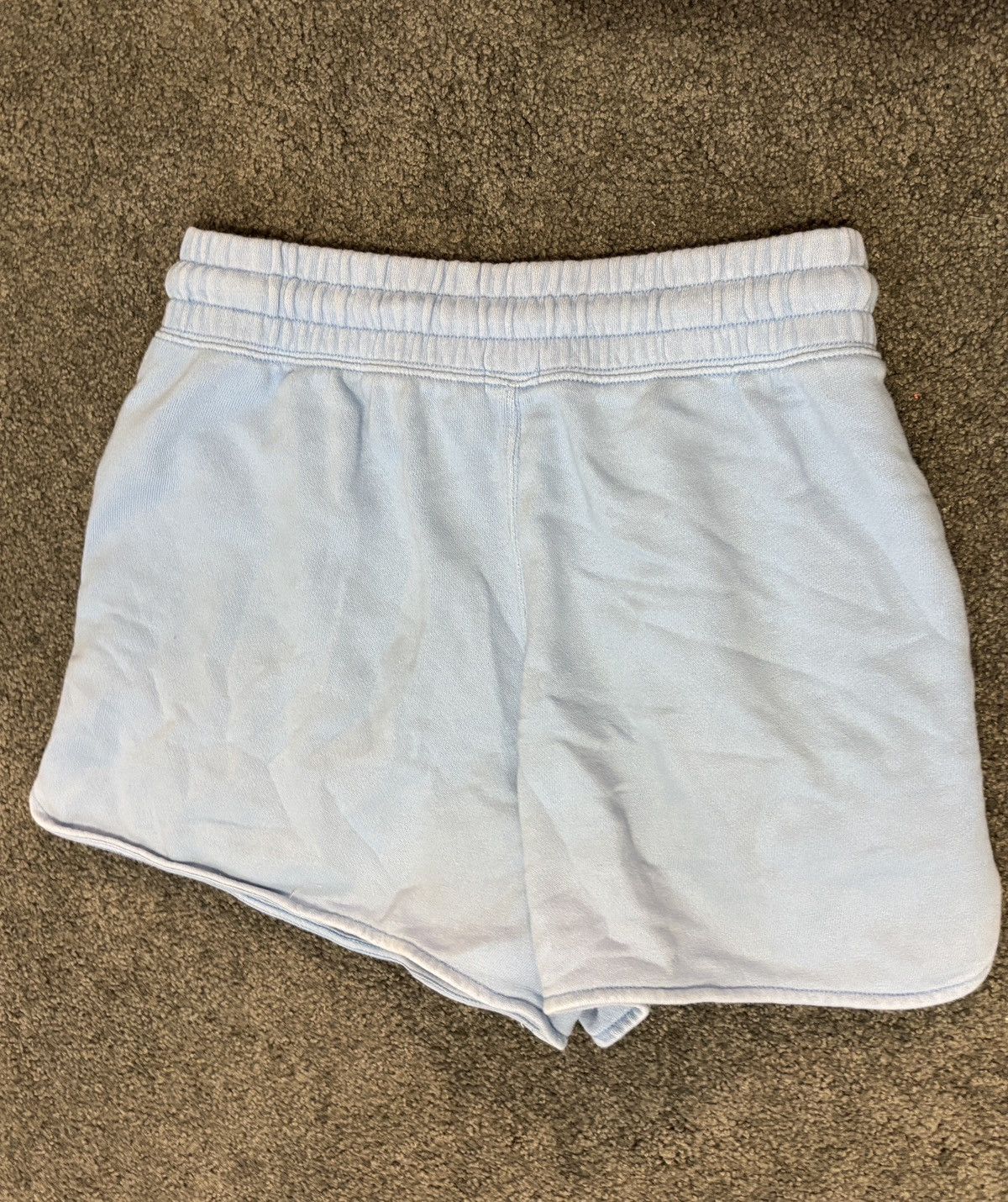 Other Aerie Baby Blue Smiley Face Sweatshorts - size small Size 26" / US 2 / IT 38 - 2 Thumbnail