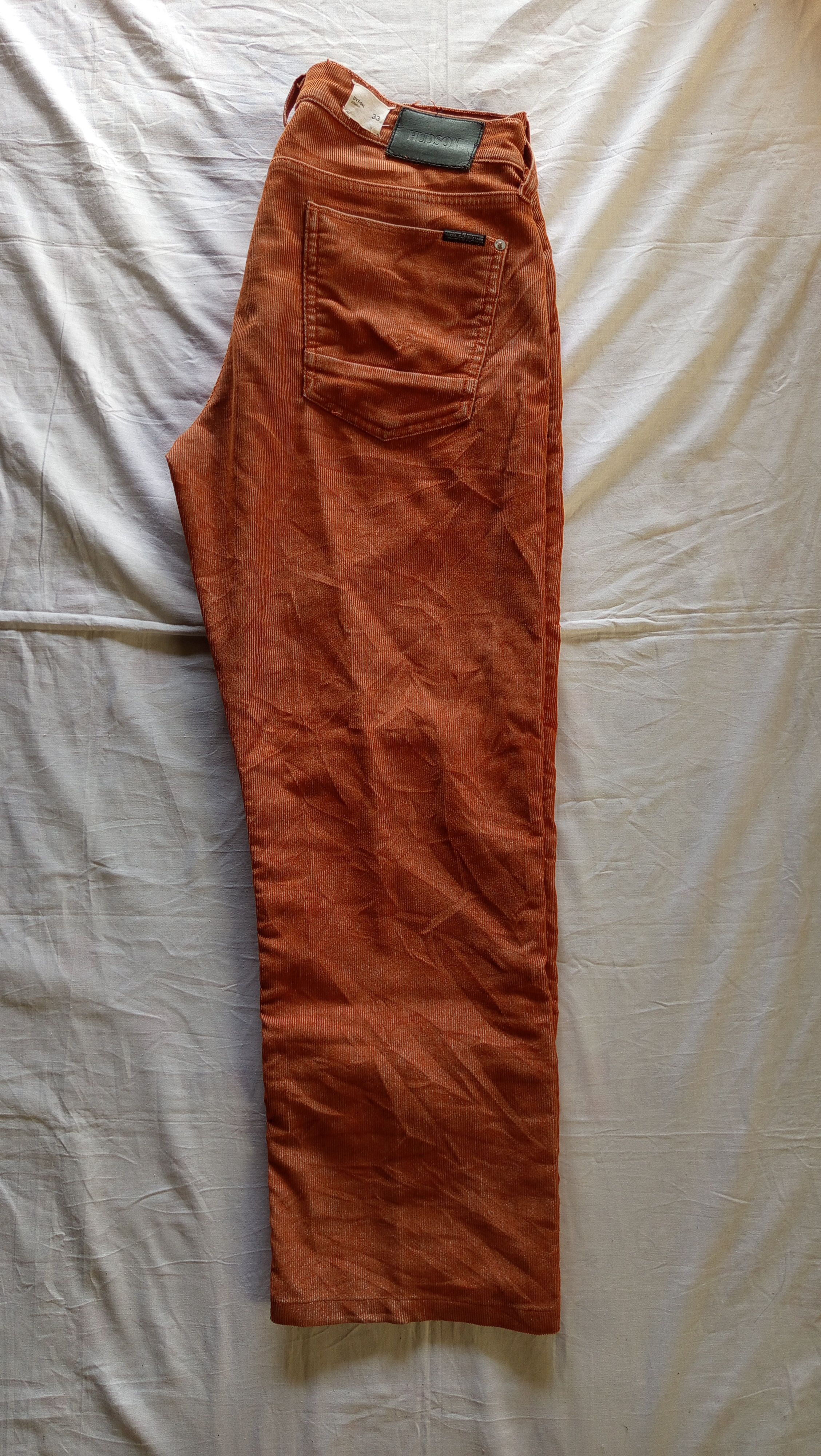Hudson Hudson Byron 5 Pocket Straight M255CPV Size US 33 - 3 Thumbnail