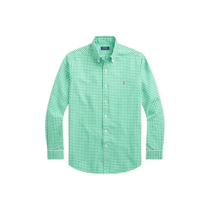 Polo Ralph Lauren Polo Ralph Lauren SS23 Green Check Long-Sleeve Shirt Size US L / EU 52-54 / 3 - 1 Thumbnail