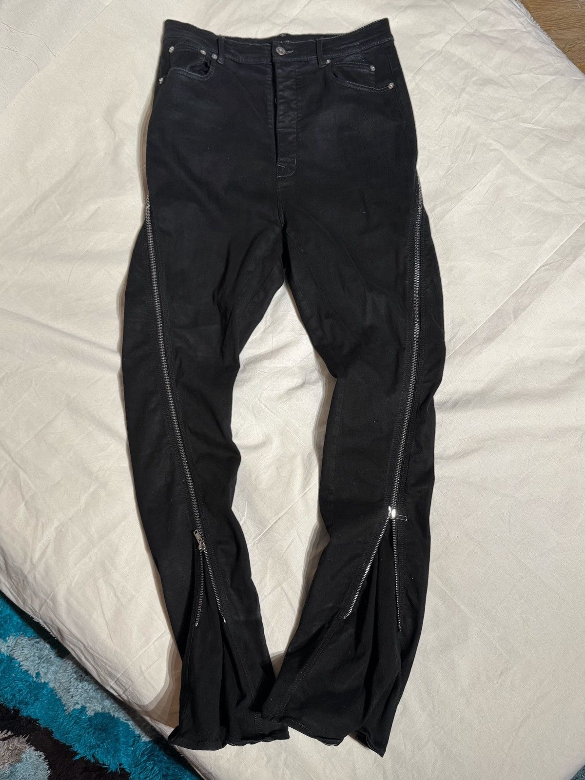 Rick Owens × Rick Owens Drkshdw Rick Owens Bolan Banana