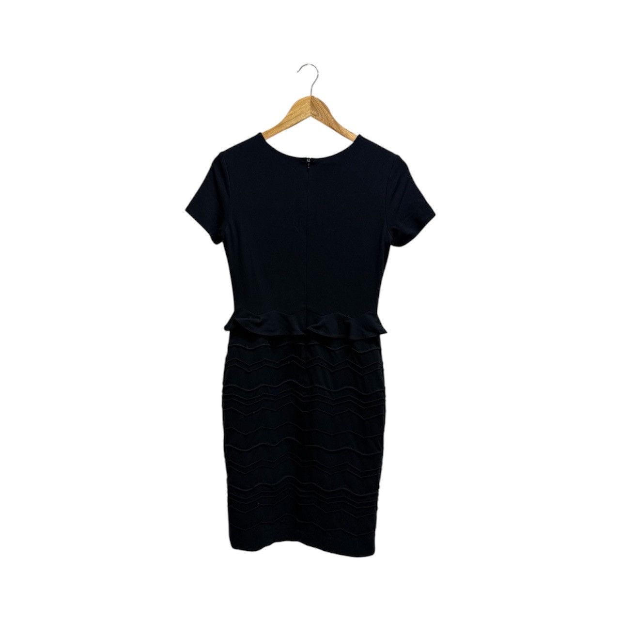 Escada Escada peplum dress with a chevron- pattern skirt Size S / US 4 / IT 40 - 2 Thumbnail