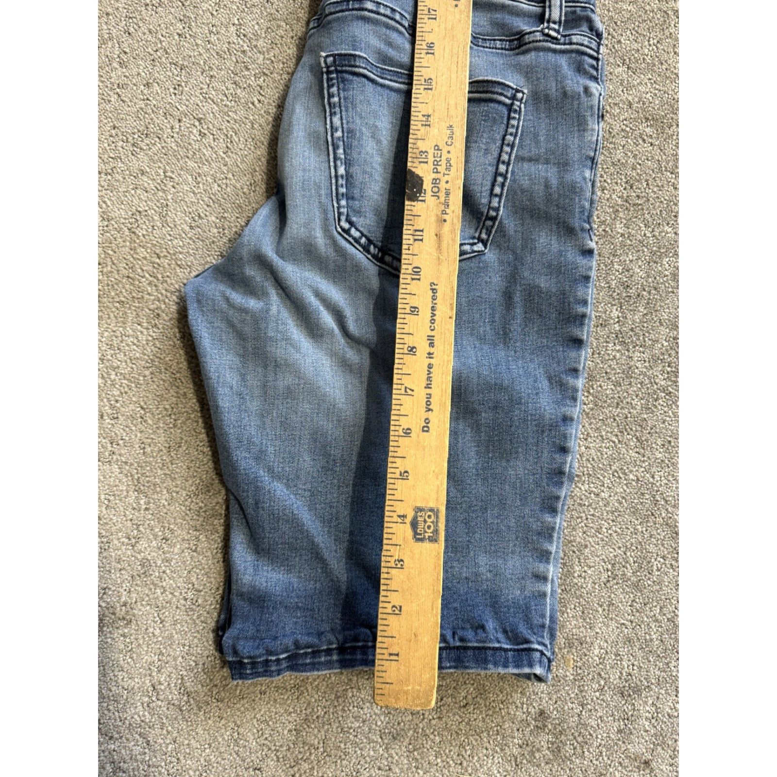Vintage VINTAGE CALVIN KLEIN JEANS WOMEN'S Denim City Bermuda Shorts Adult Size 8 Blue Womens Size 30" / US 8 / IT 44 - 6 Thumbnail