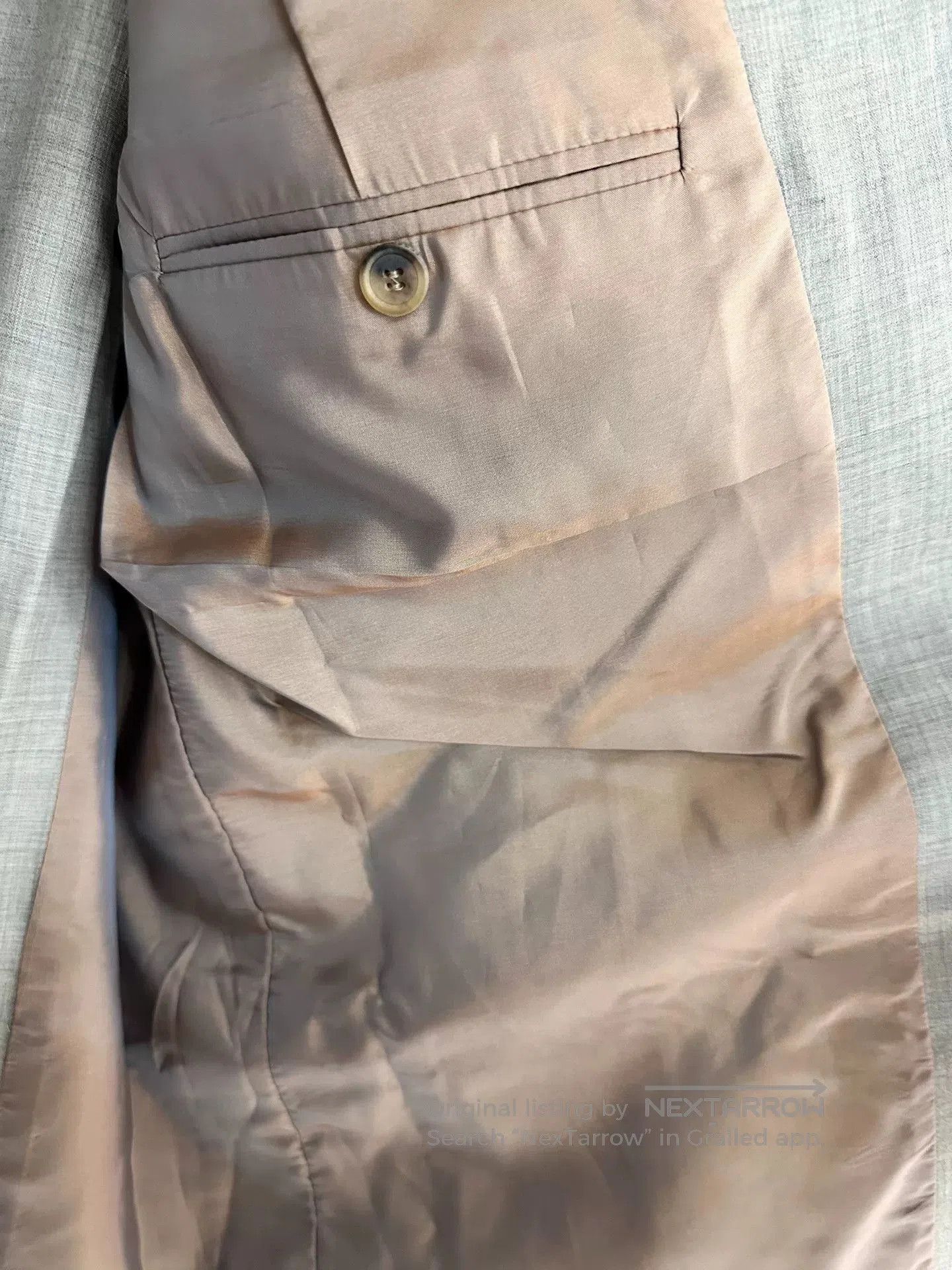 Fear of God gray wool blazer with silk lining. Size US L / EU 52-54 / 3 - 5 Thumbnail