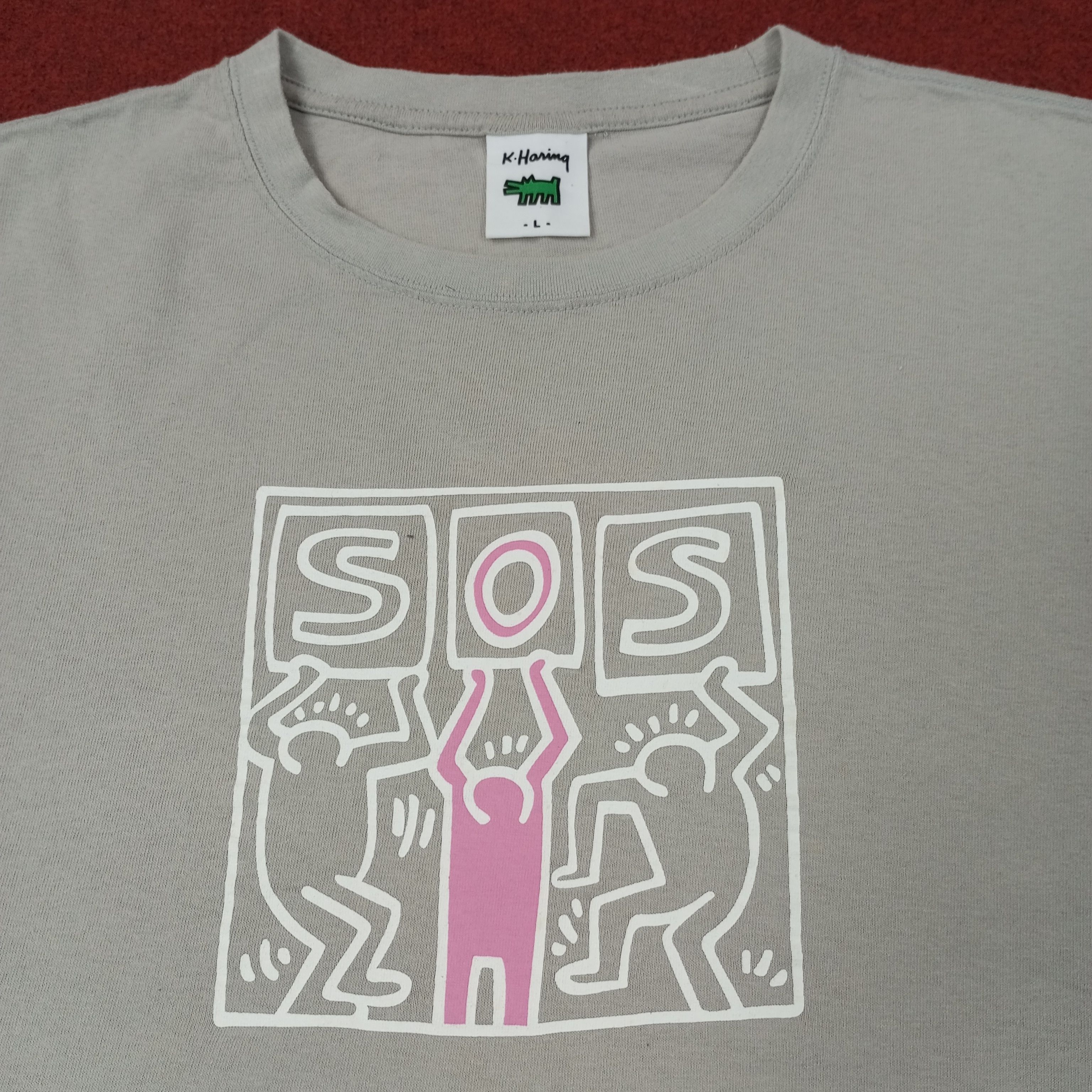 Keith Haring Keith Haring X Japanese Brand Tshirt c223n77 Size US L / EU 52-54 / 3 - 2 Thumbnail