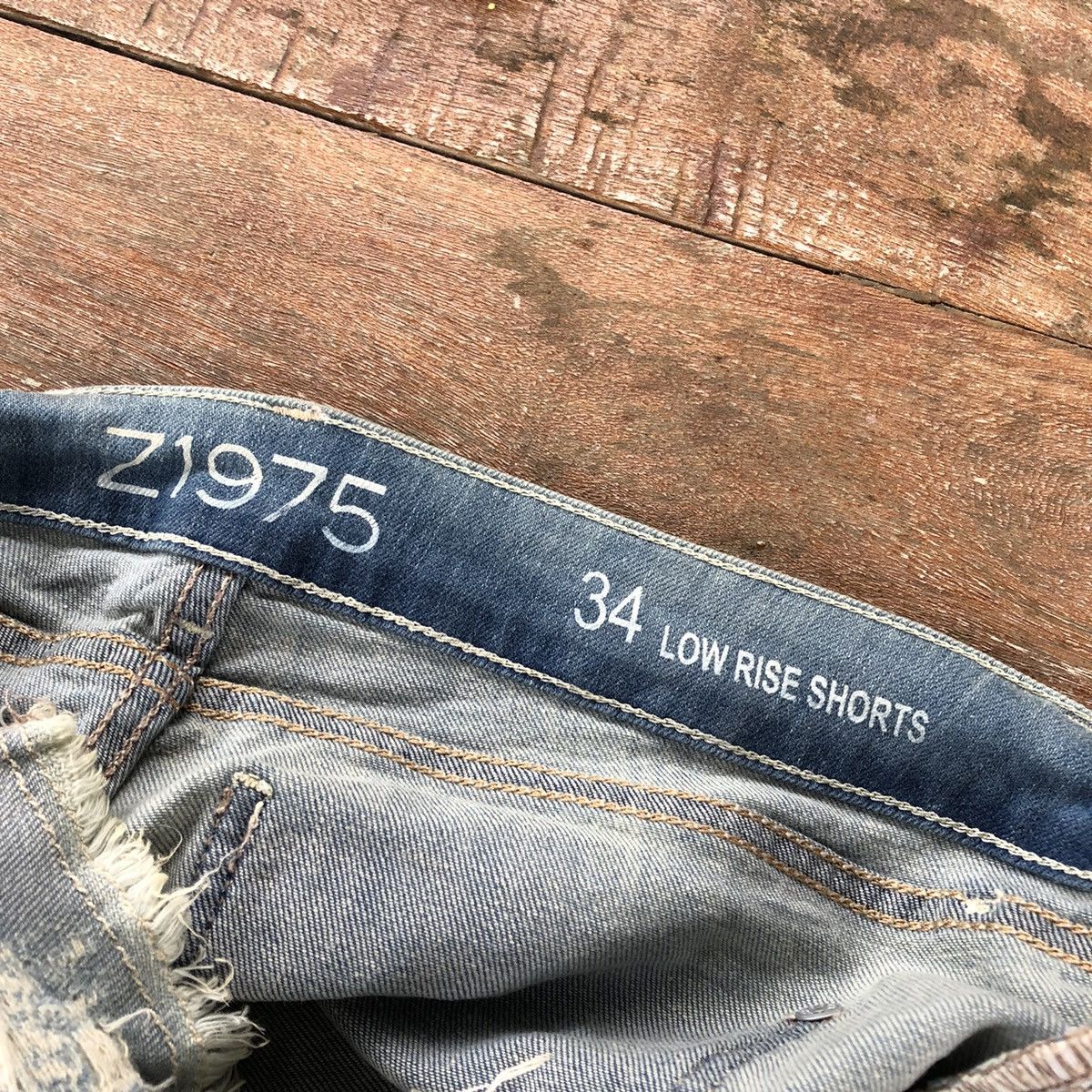 Zara Vintage Zara Z1975 Denim Short Pants Size 31" - 7 Thumbnail
