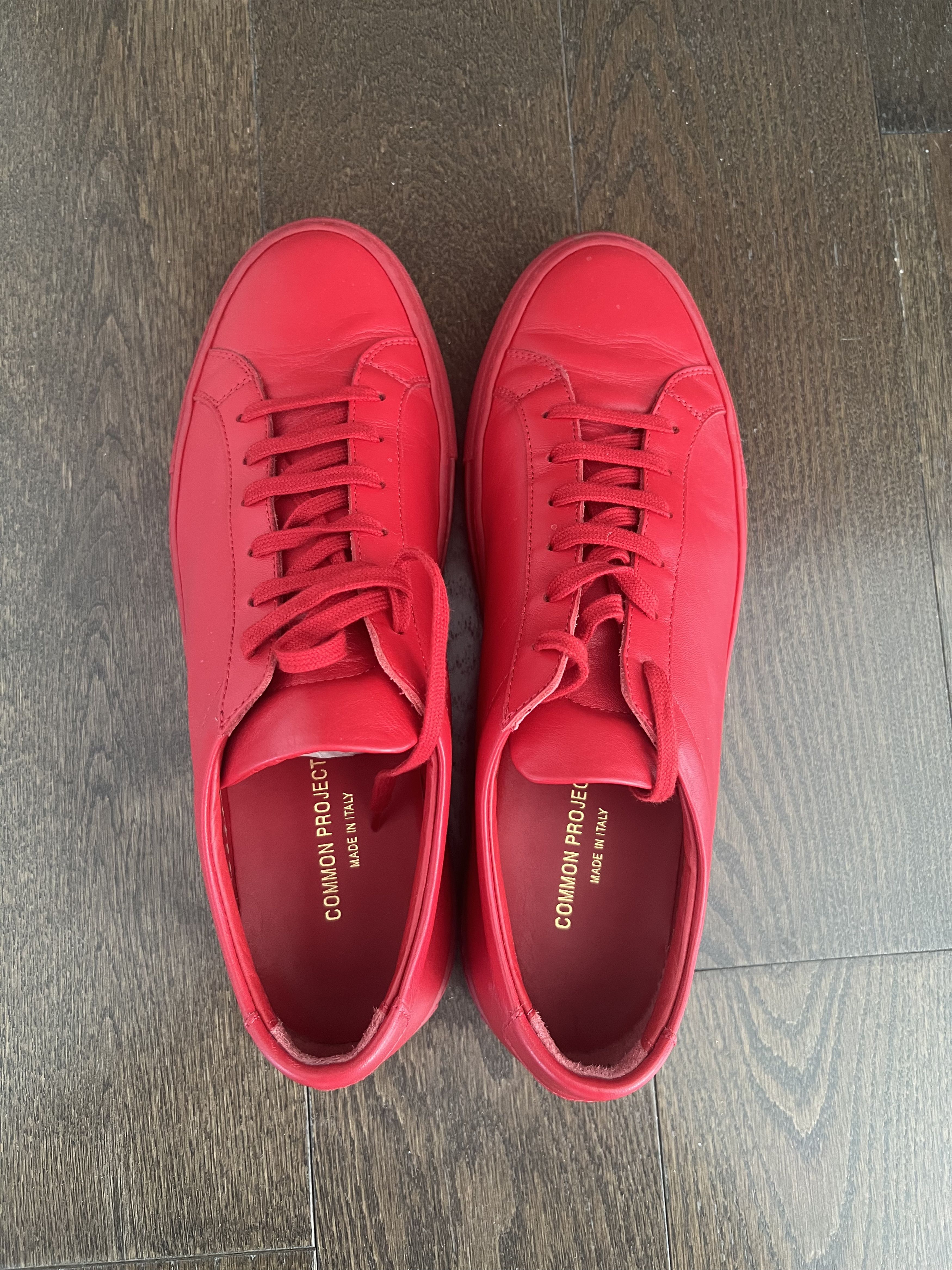 Common Projects Original Achilles Leather Sneakers (EU42, fit US 10) Size US 9 / EU 42 - 2 Thumbnail