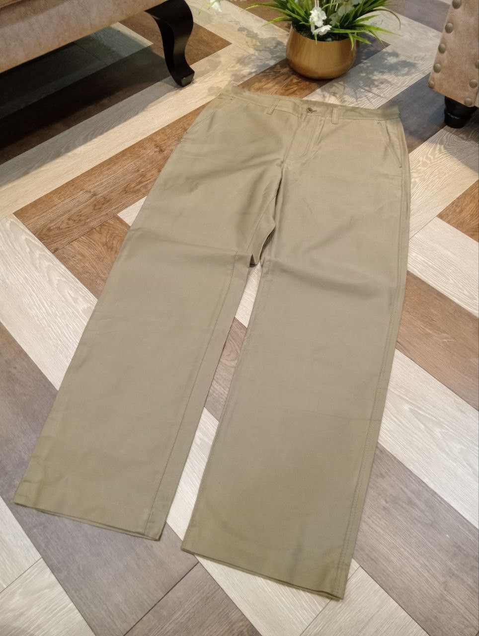 Issey Miyake RARE SAMPLE VINTAGE ISSEY MIYAKE BAGGY COTTON PANTS Size US 34 / EU 50 - 4 Thumbnail