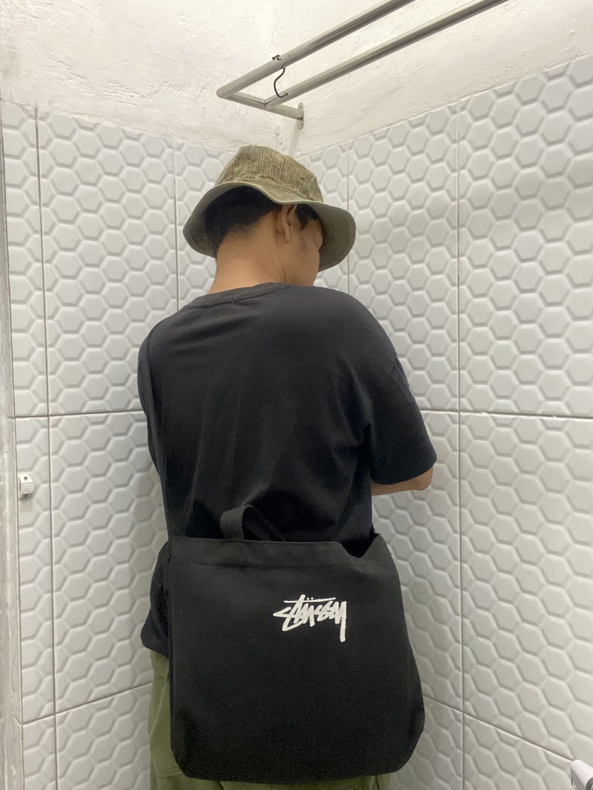 Stussy Vintage Stussy Sling Tote Bag Size ONE SIZE - 5 Thumbnail
