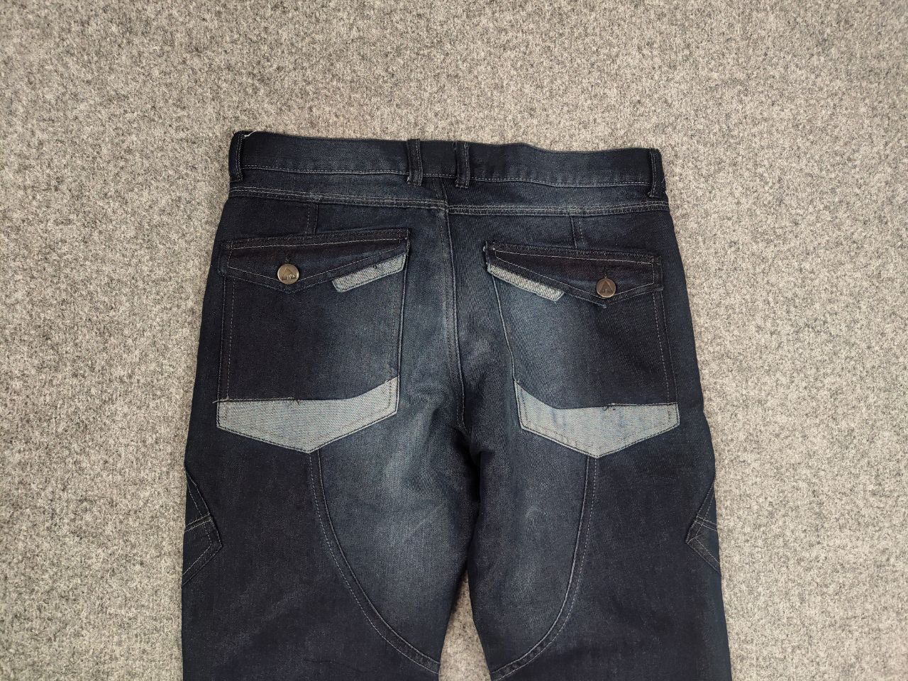 If Six Was Nine Vintage Airwalk skateboard Blue Faded Denim Jeans Y2K Style Size US 34 / EU 50 - 9 Thumbnail