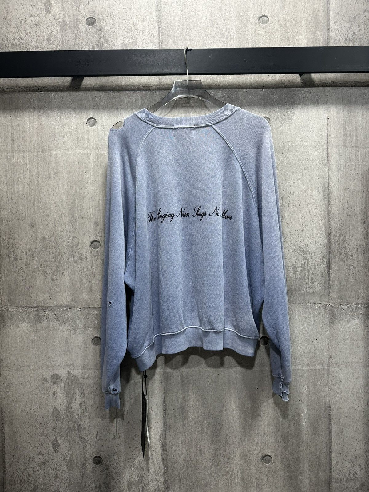 Enfants Riches Deprimes ERD Singing Nun Distressed Sweater Size US M / EU 48-50 / 2 - 2 Thumbnail
