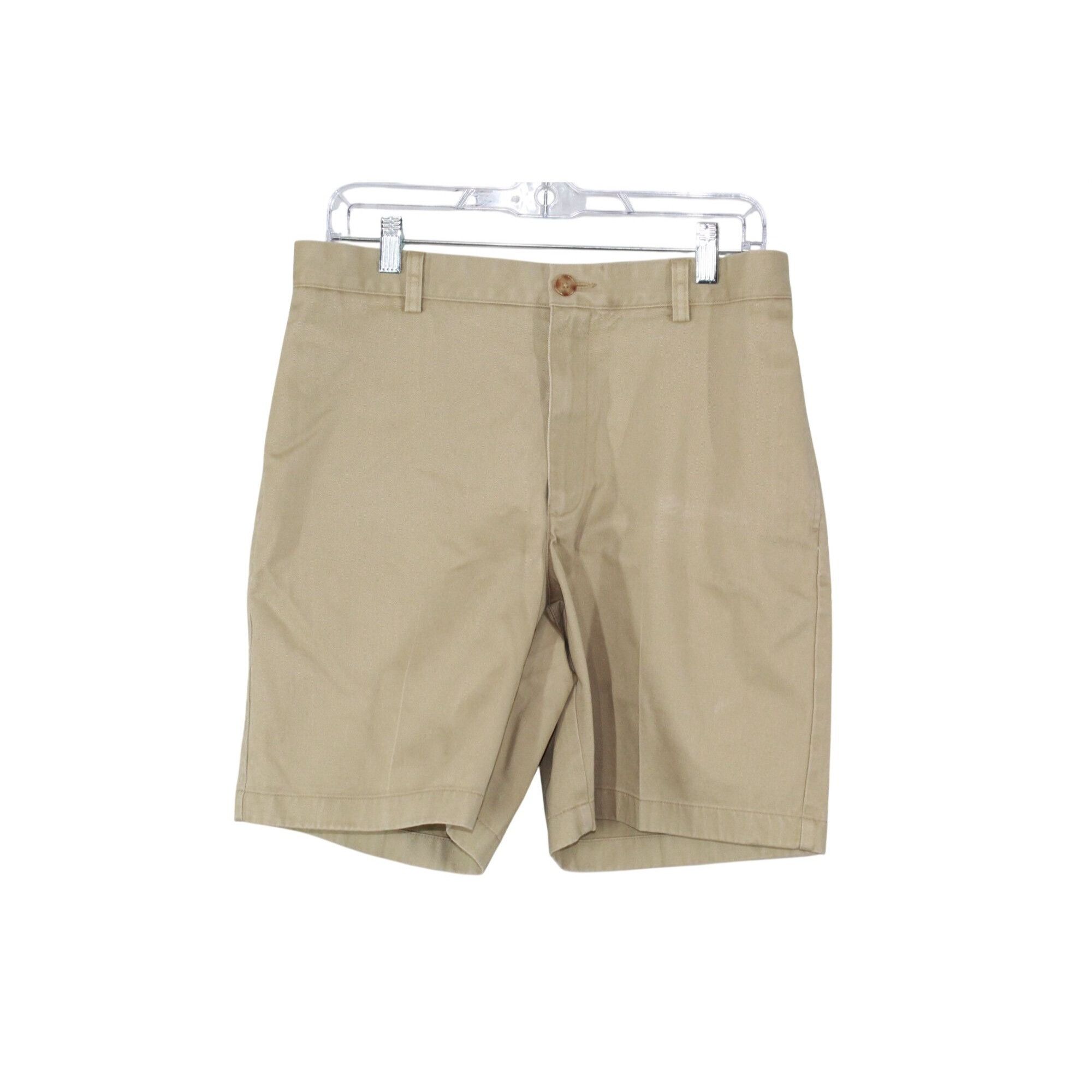 L.L. Bean LL Bean Men Wrinkle Free Chino Shorts Classic Fit 8" Casual Size US 31 - 1 Thumbnail