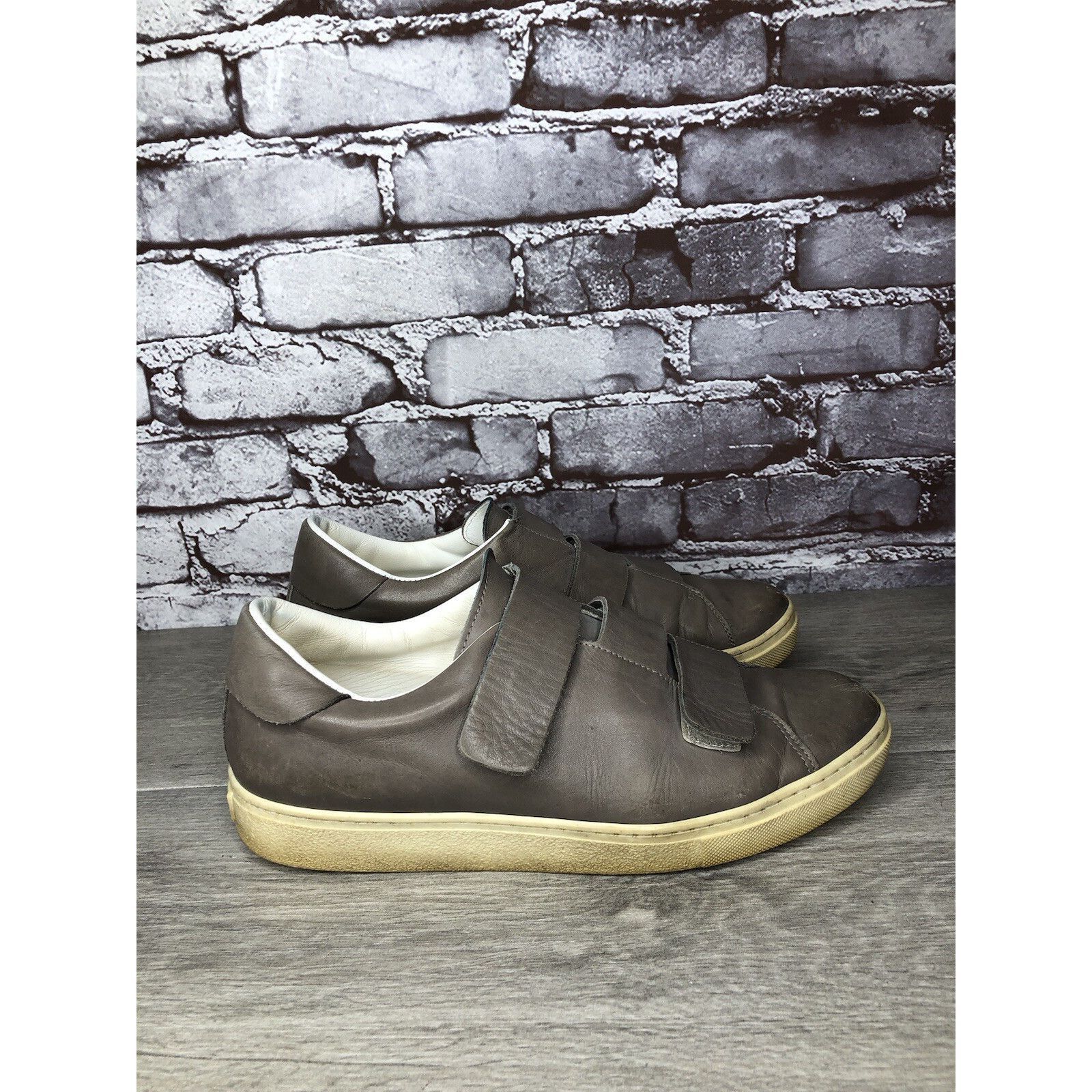 Other L'idea by Lori Gray Leather Comfort Strap Sneakers Shoes Wom Size US 10.5 / IT 40.5 - 23 Thumbnail