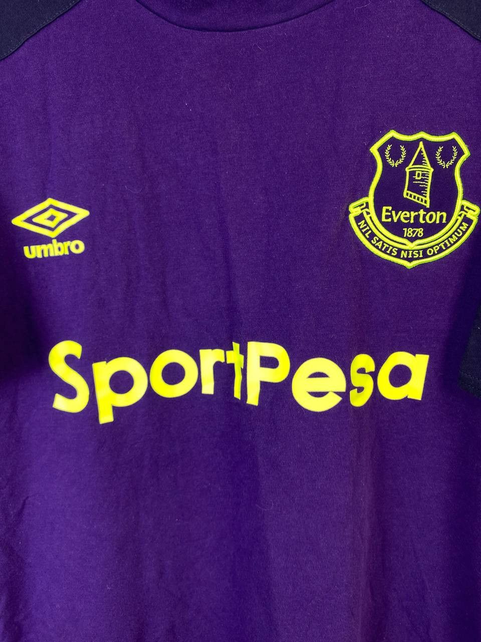 Umbro × Vintage Everton Training Football Shirt 2017/18 Adults Medium Umbr Size US XL / EU 56 / 4 - 3 Thumbnail