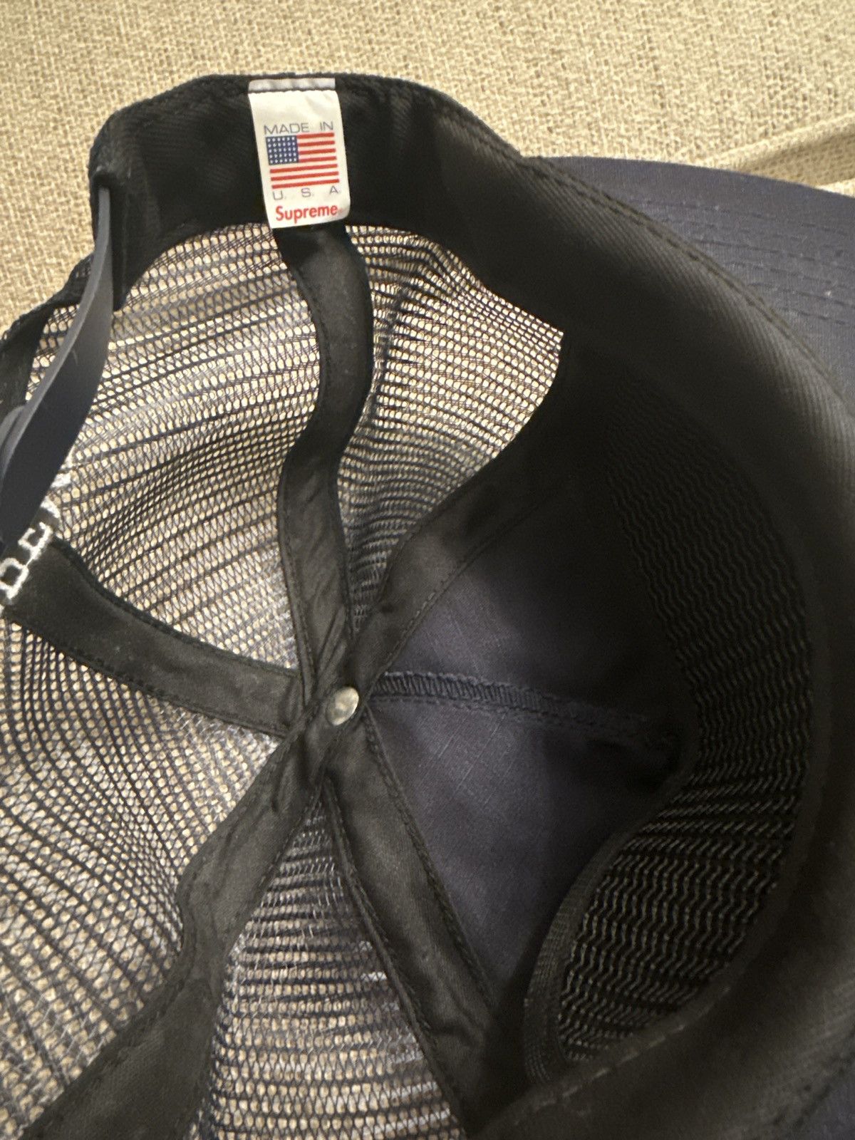 Supreme SUPREME DESERT STORM MESH BACK HAT CAP Size ONE SIZE - 4 Thumbnail