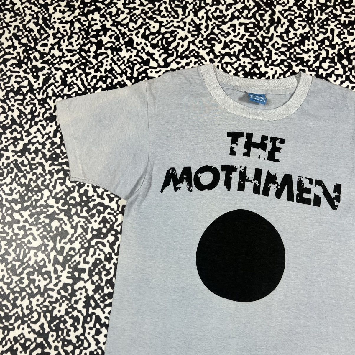 Band Tees Vintage 80s The Mothmen Post Punk Band Manchester T-shirt Size US M / EU 48-50 / 2 - 5 Thumbnail
