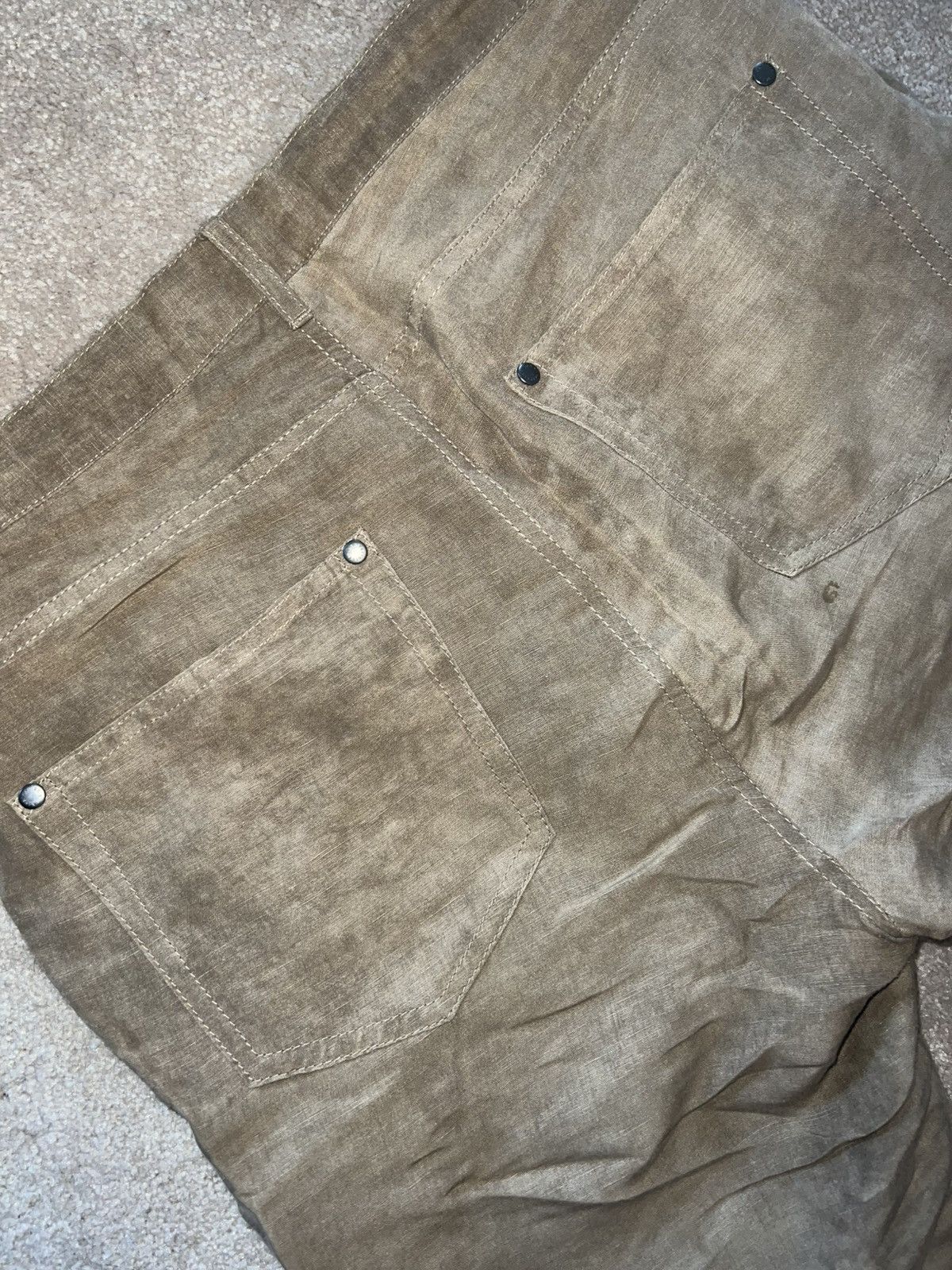 John Varvatos Motor City Pants Size US 29 - 4 Thumbnail