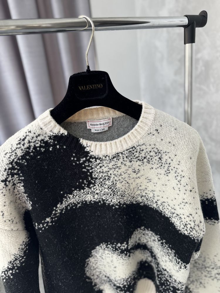 Alexander McQueen Alexander McQueen Wool Graffiti Sweater Size US M / EU 48-50 / 2 - 4 Thumbnail
