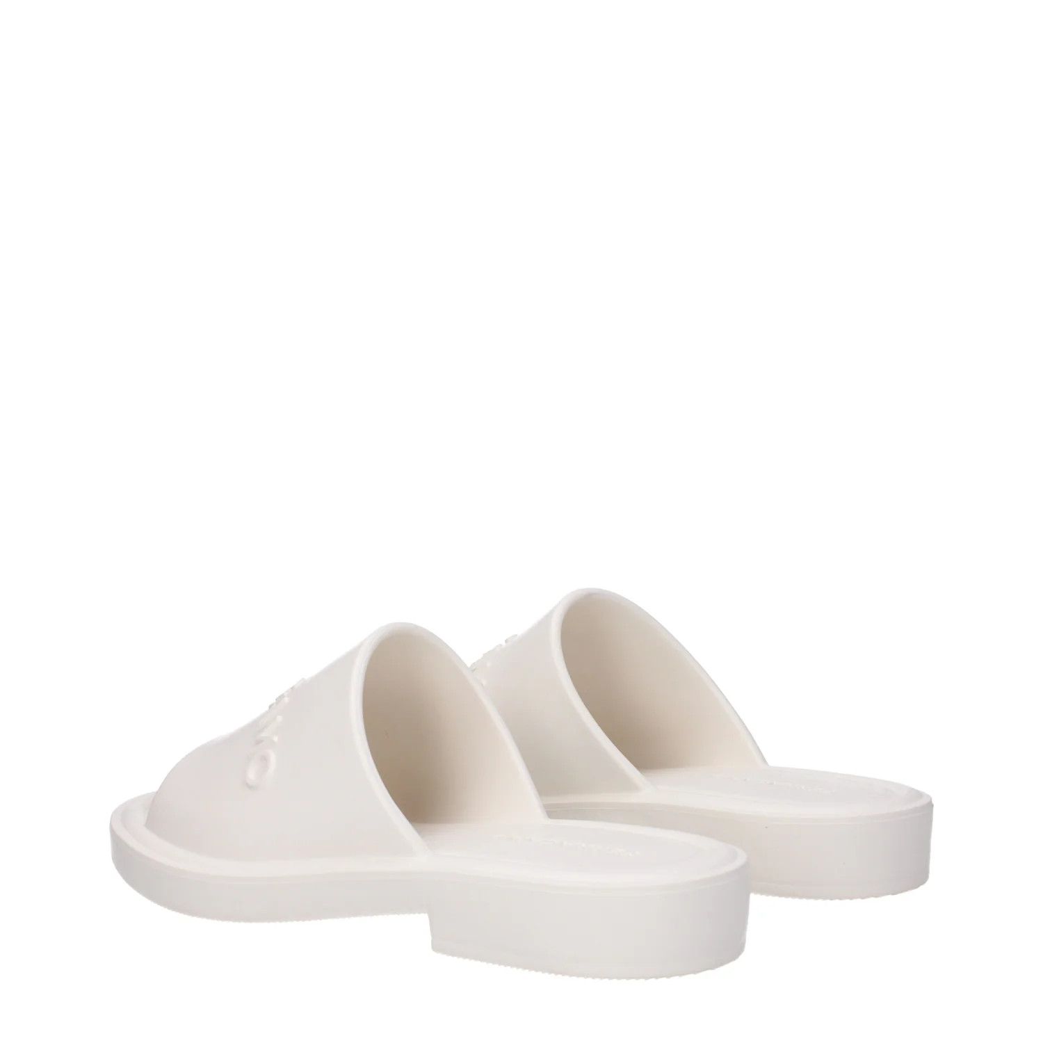 Salvatore Ferragamo ob1o1e1224 Rubber Slippers in White Size US 5 / IT 35 - 4 Thumbnail
