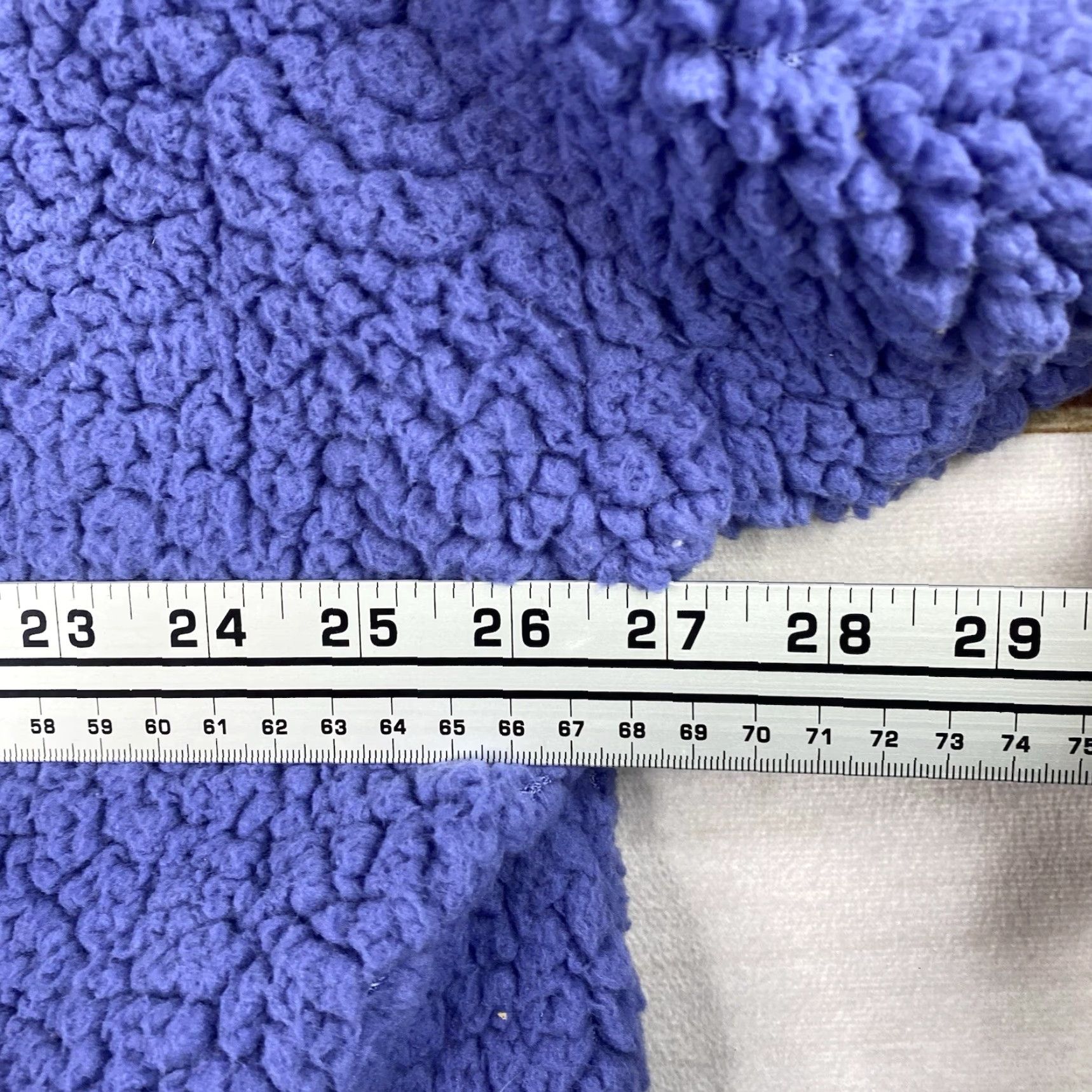 Vintage Zella Hoodie Womens XL Blue Fleece Pullover Top Lightweight Sherpa Zipless Hooded Pullover Casual Activewear (Adult) Womens Size XL / US 12-14 / IT 48-50 - 5 Thumbnail