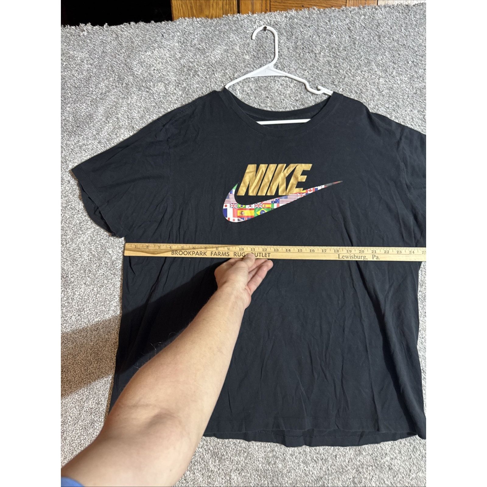 Nike Nike Tee Shirt Mens XXL Streetwear Edgy Grunge Retro 90s Y2K Size US XXL / EU 58 / 5 - 3 Thumbnail