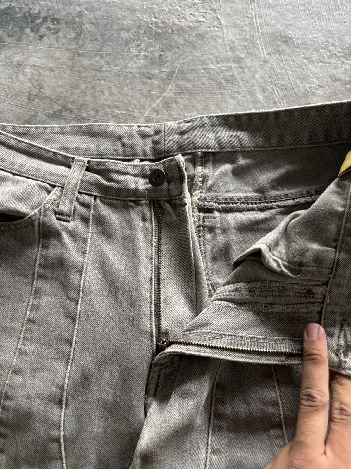 Hysteric Glamour × If Six Was Nine × Japanese Brand SICK FLARE ACIDHEAD PANELLED OBELISK BUFFALO BOBS STYLE Size US 33 - 4 Thumbnail