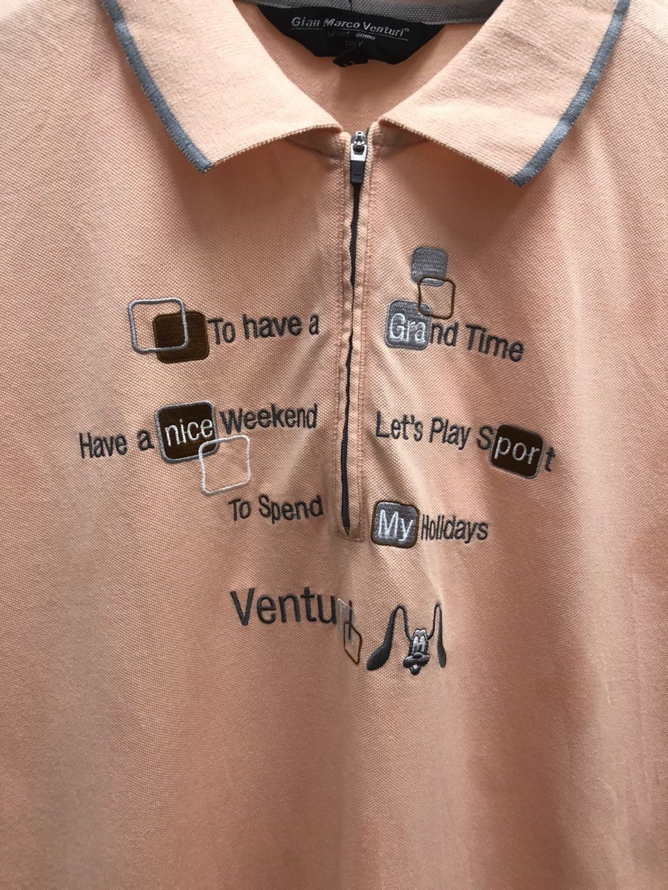 GianMarco Venturi Vintage Gian Marco Venturi Italy polo Size US L / EU 52-54 / 3 - 3 Thumbnail