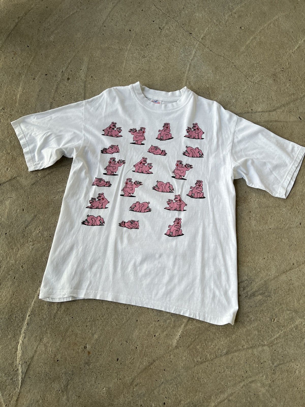 Vintage Kamasutra Pig Tee Size US XL / EU 56 / 4 - 1 Thumbnail