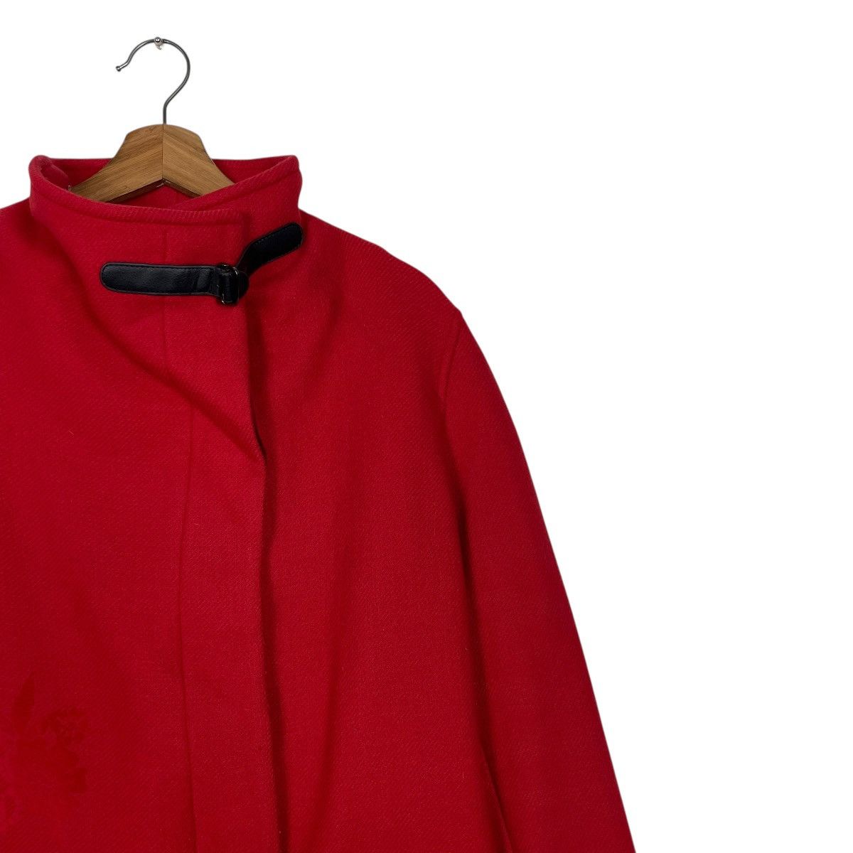 Desigual Desigual Red Flower Coat Size S / US 4 / IT 40 - 6 Thumbnail