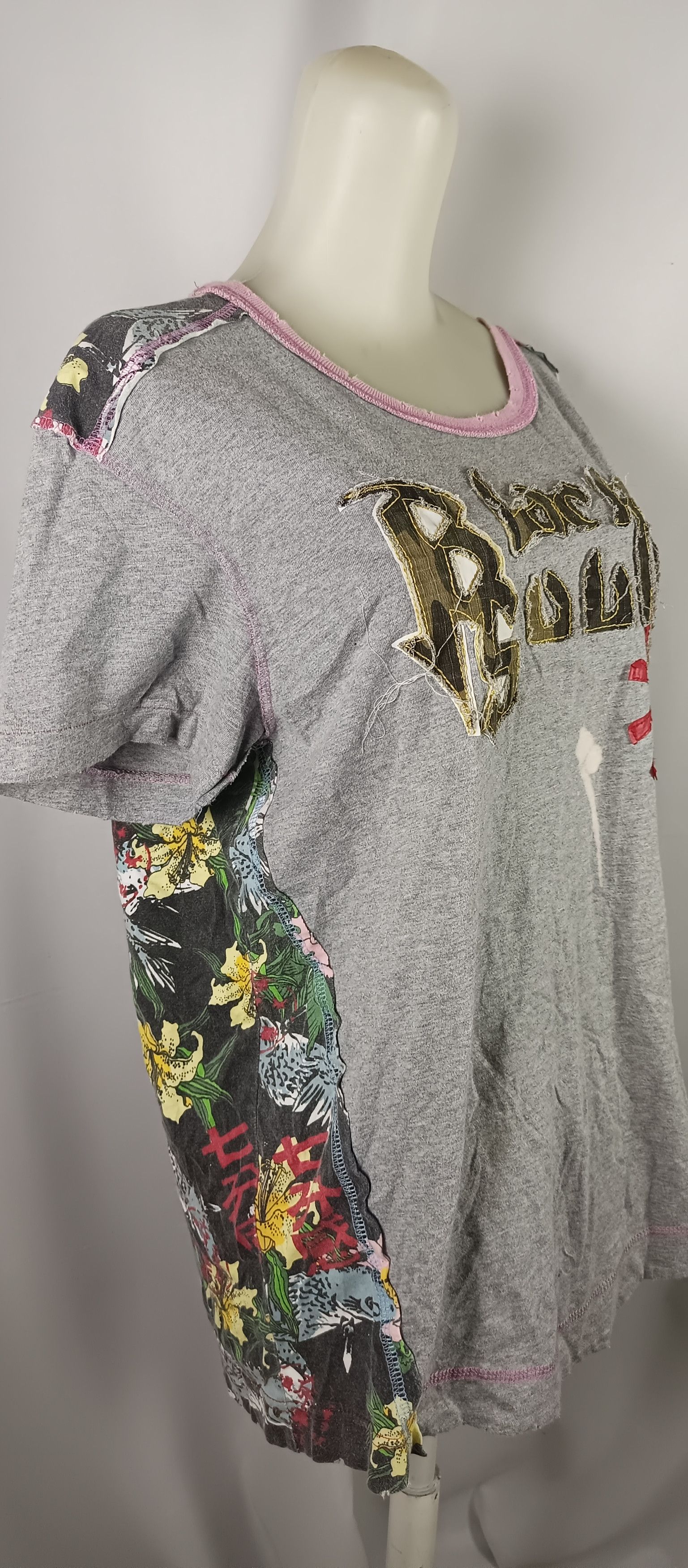 Energie × Vintage Energie Black South Short Sleeve TShirt Size L / US 10 / IT 46 - 15 Thumbnail