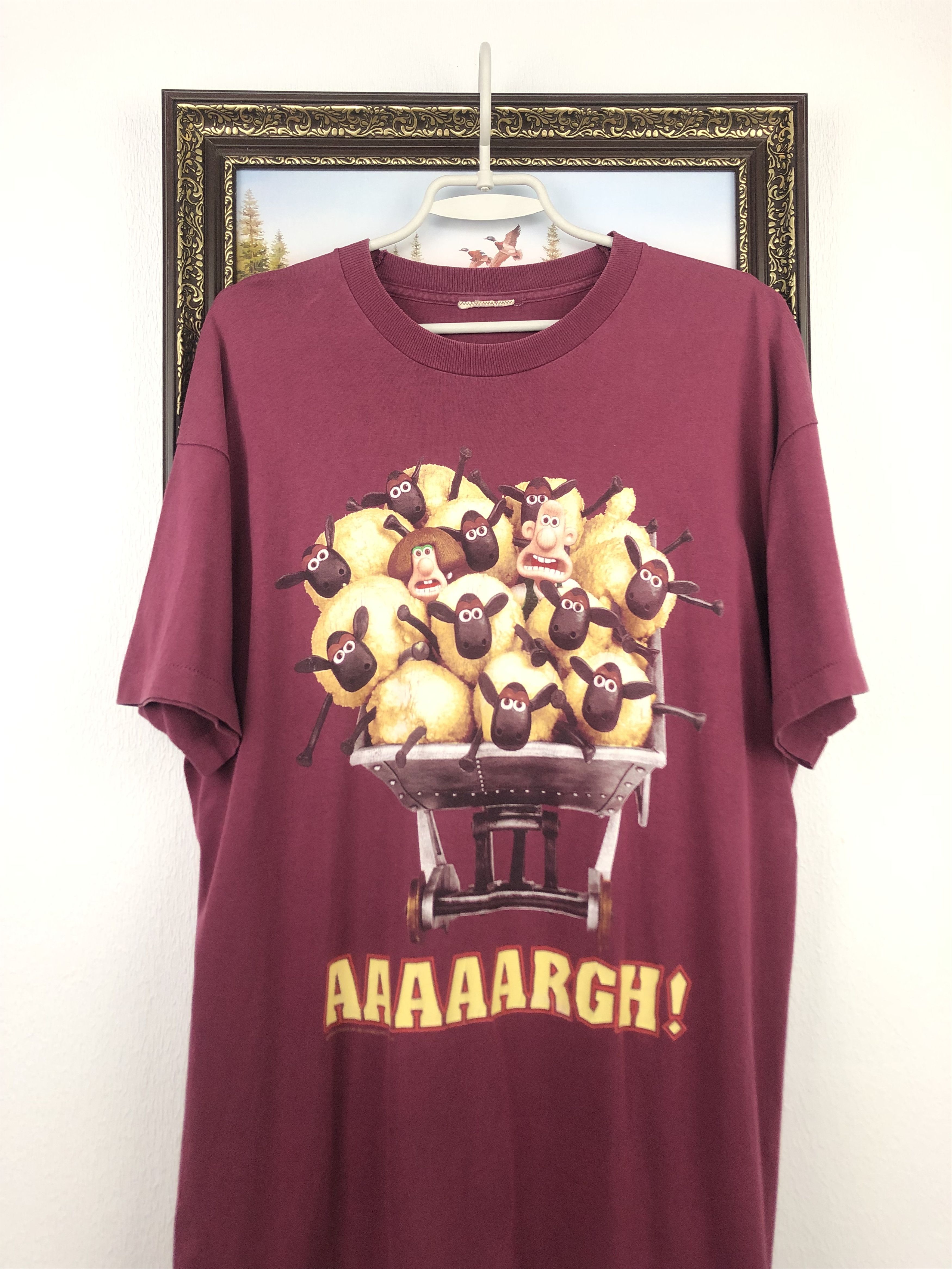 Cartoon Network Vintage 90's Wallace And Gromit Animations Cartoon Shirt Tee Size US XL / EU 56 / 4 - 2 Thumbnail