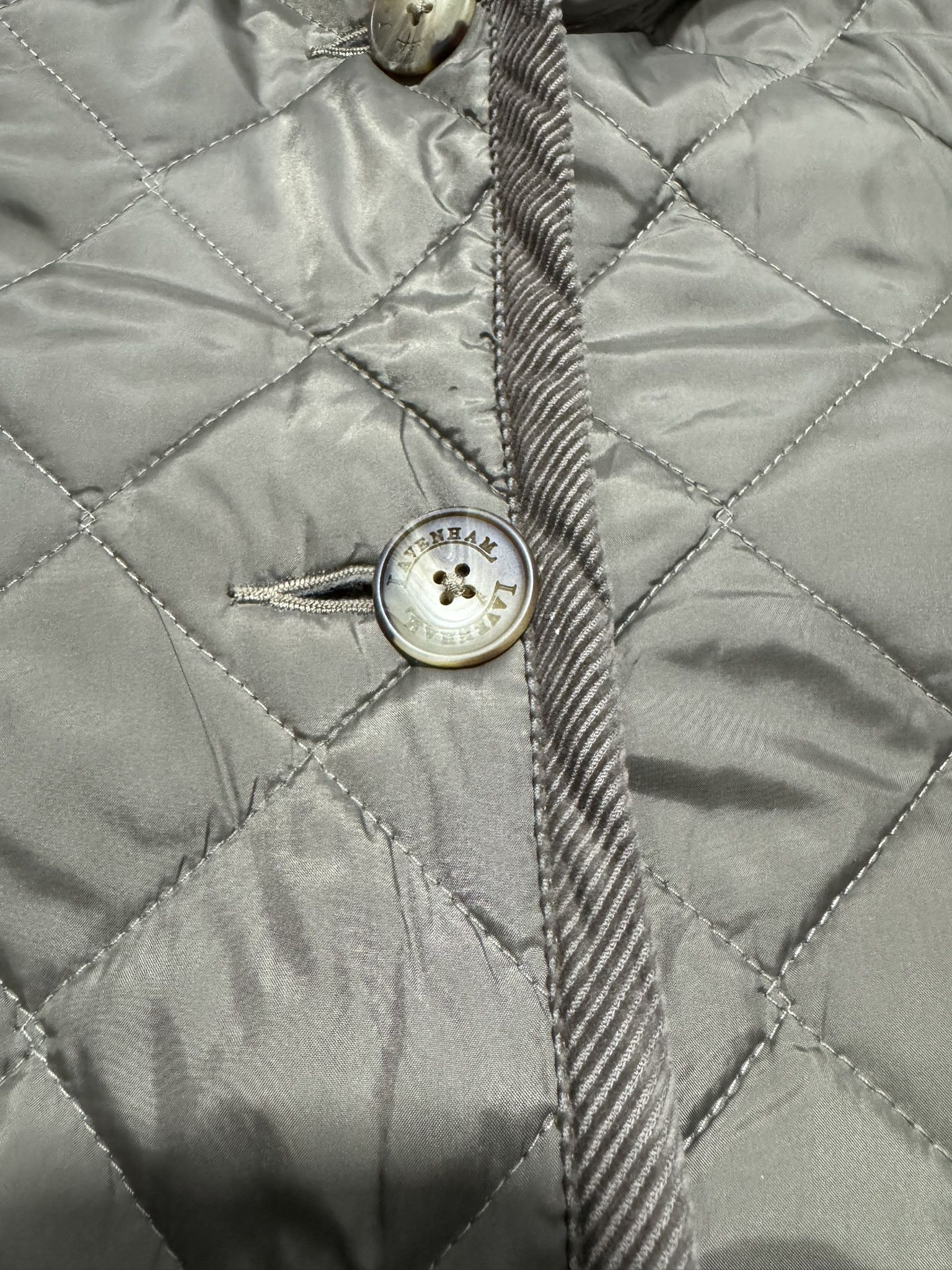 Lavenham Lavenham Quilted Long Coat Jacket Size US L / EU 52-54 / 3 - 4 Thumbnail