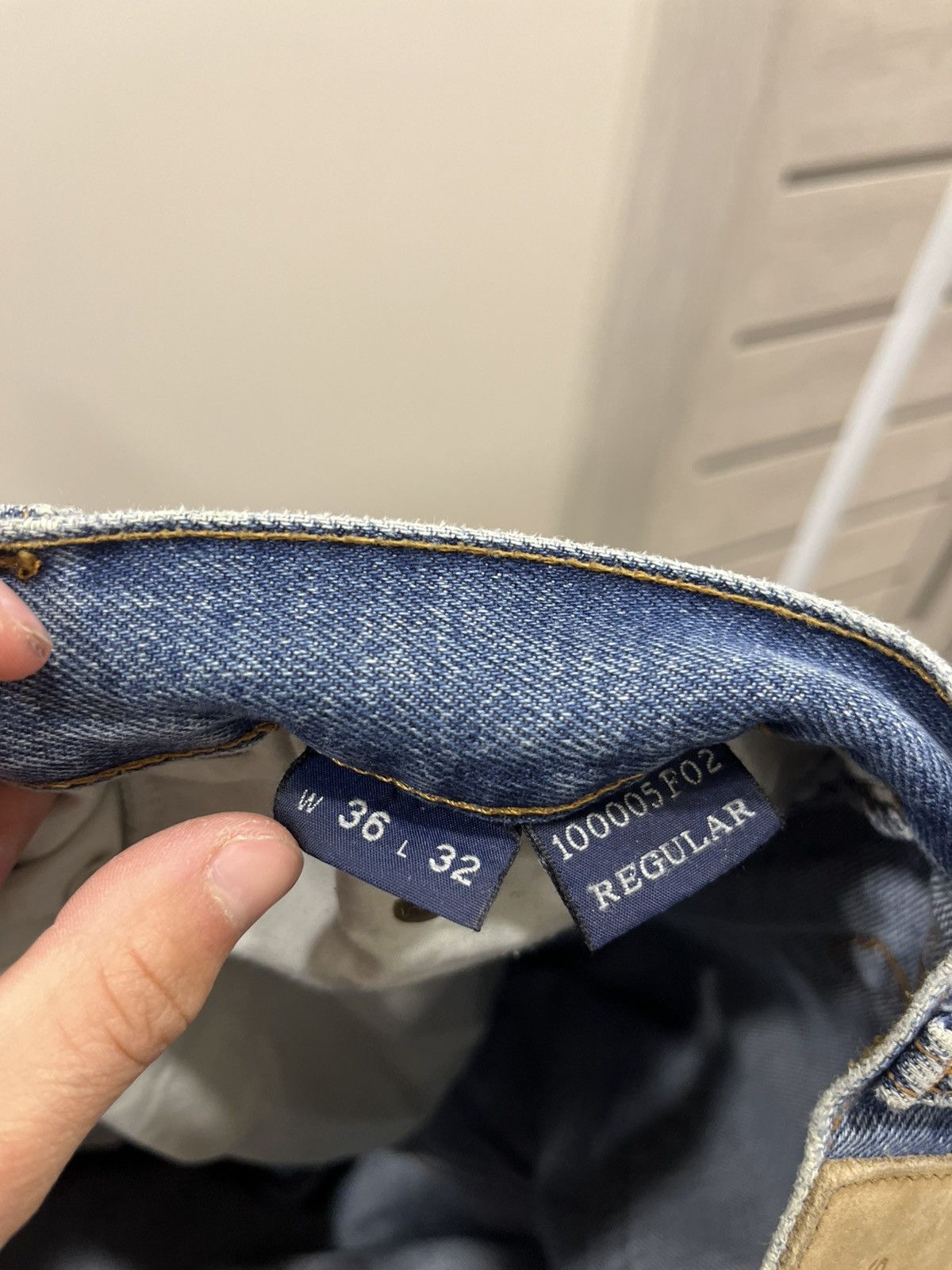 Gant Vintage GANT Jeans Straight Made in Italy Regular Fit Navy Size US 36 / EU 52 - 9 Thumbnail