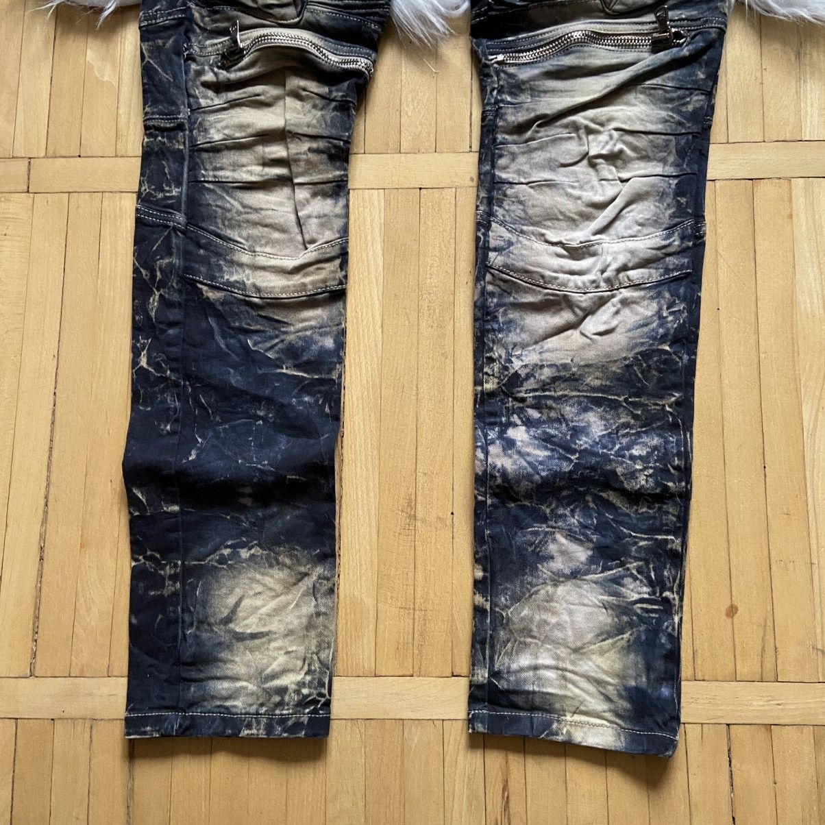 If Six Was Nine 📌Crazy Cipo & Baxx Vintage Avant Garde Acid Wash Jeans Size US 30 / EU 46 - 3 Thumbnail