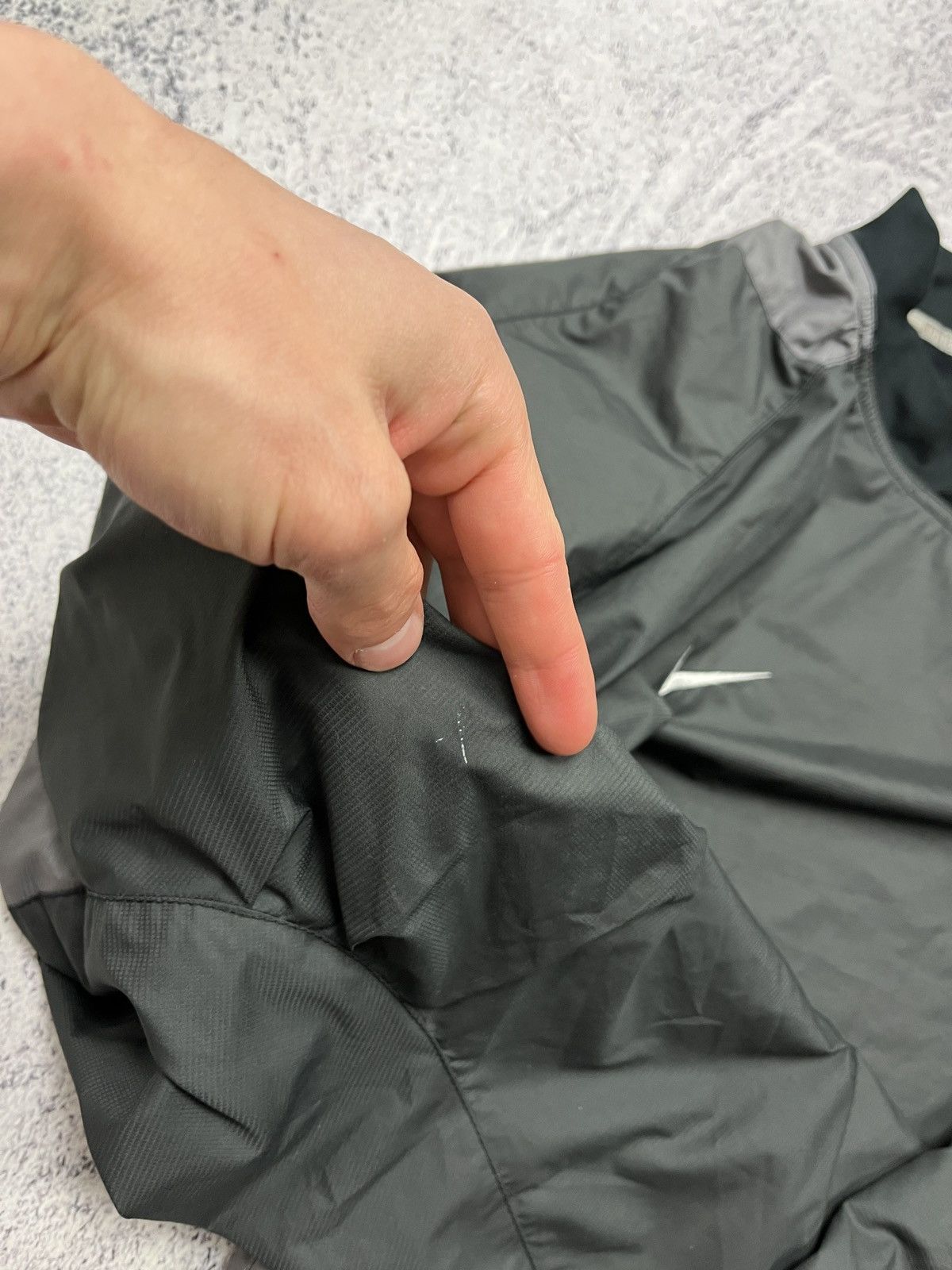 Nike × Vintage Vintage Nike Golf Y2K Nylon Sweatshirt Jacket Windbreaker Size US M / EU 48-50 / 2 - 8 Thumbnail