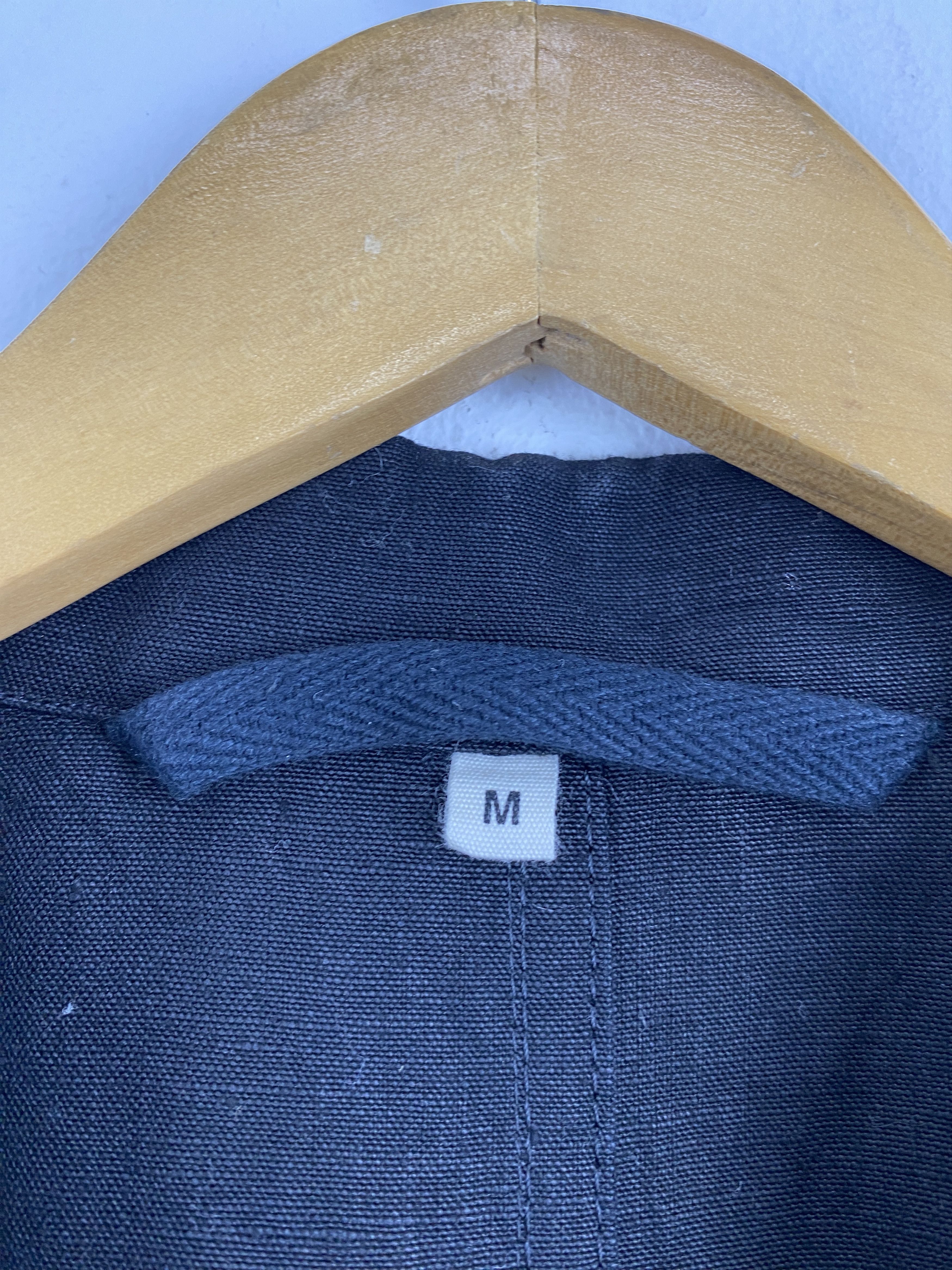 If Six Was Nine Vintage Japanese Brand Button Ups Long Jacket Black JA0119 Size US M / EU 48-50 / 2 - 5 Thumbnail