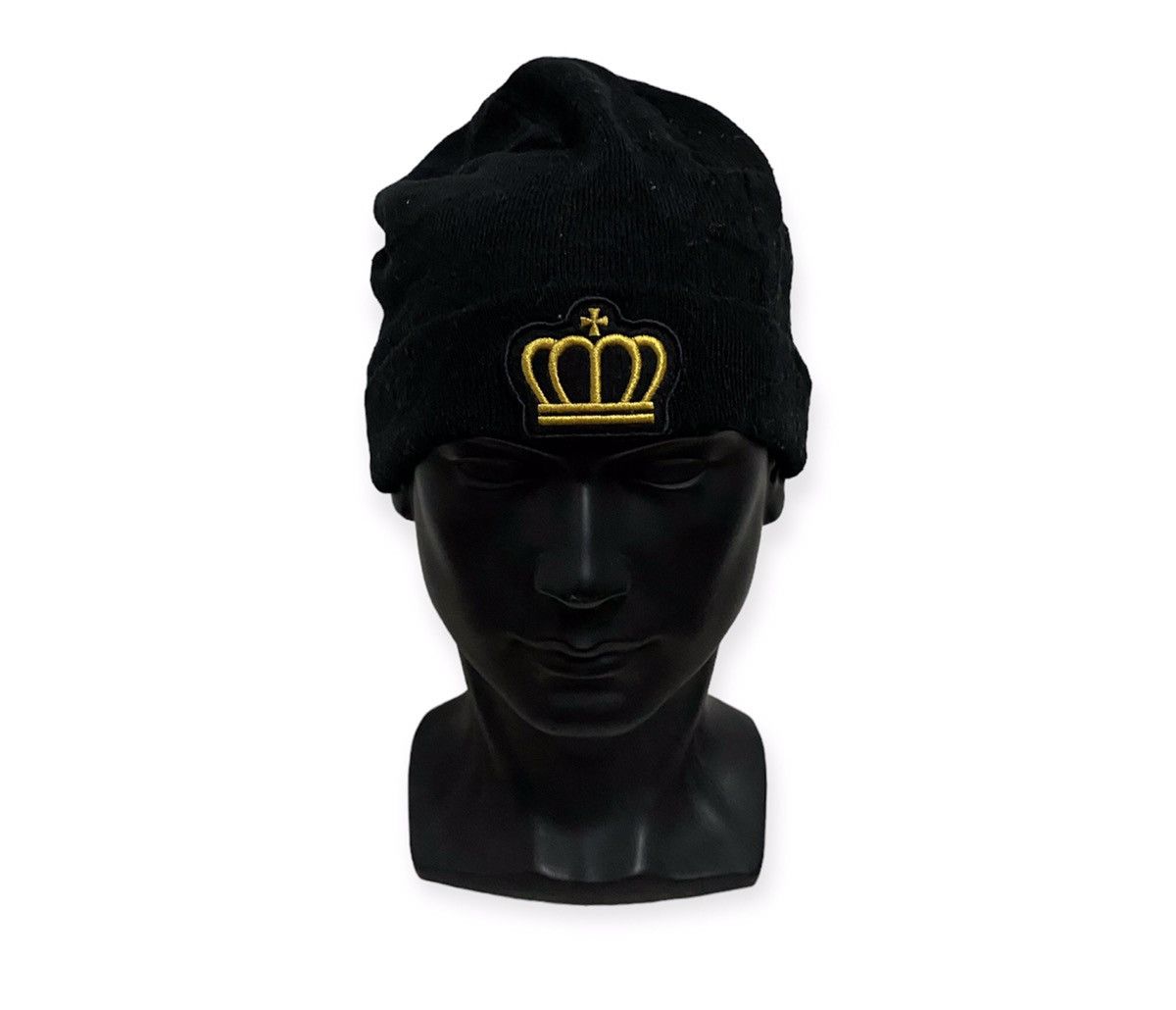 image of Small Logo Beanie Hat in Black, Men's
