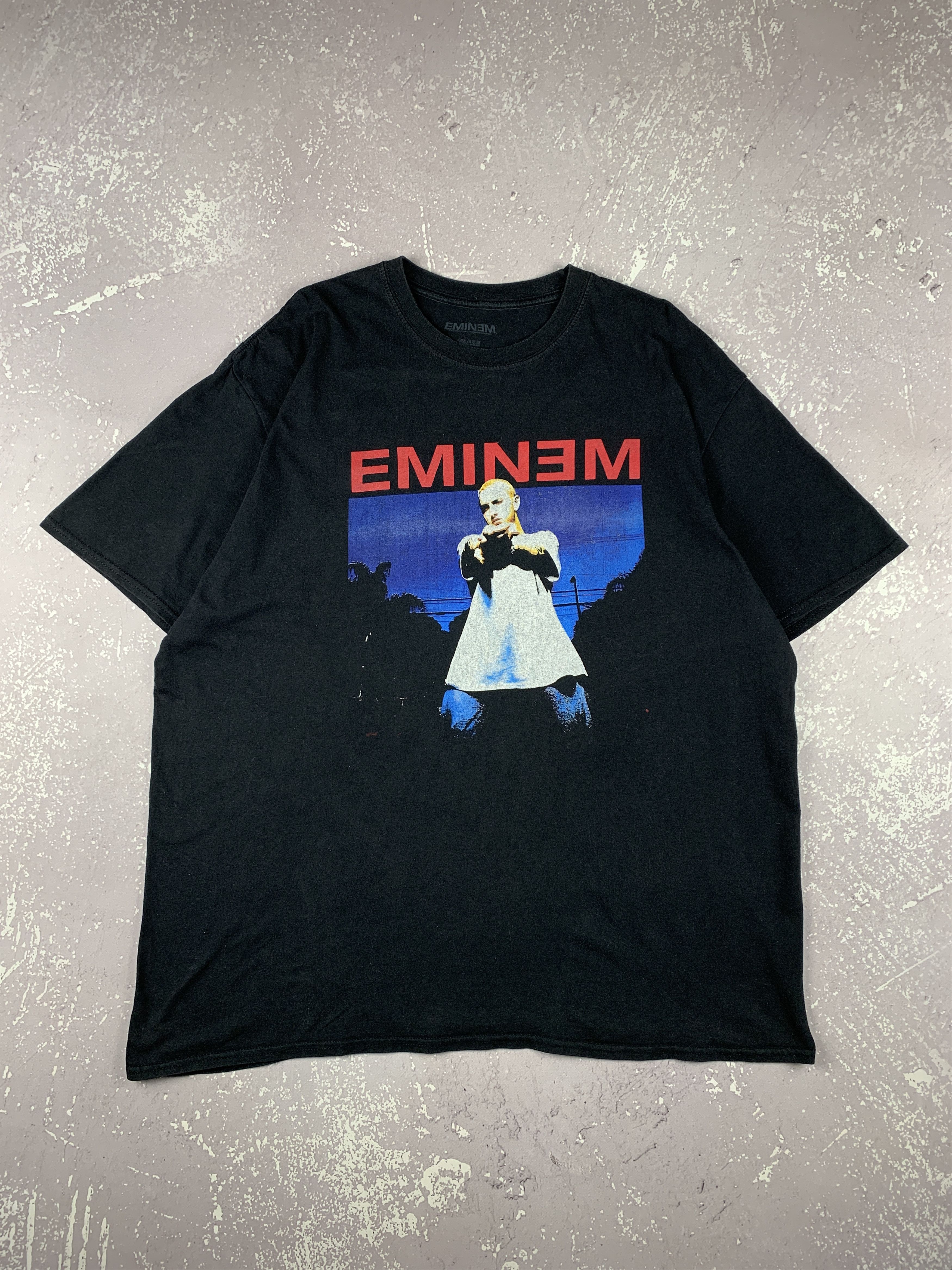 Band Tees Vintage Eminem Slim Shady Rap Tees T-Shirt L-XL Oversized Size US XL / EU 56 / 4 - 1 Thumbnail
