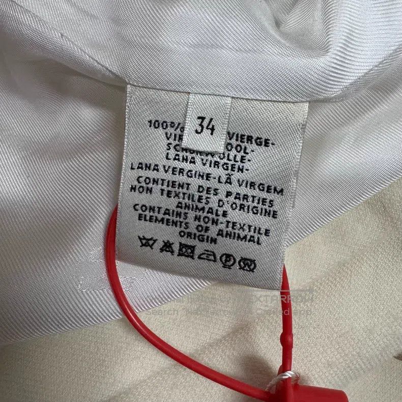 Hermes Hermes Beige Long Woolen Business Coat Size XXS / US 00 / IT 34 - 4 Thumbnail