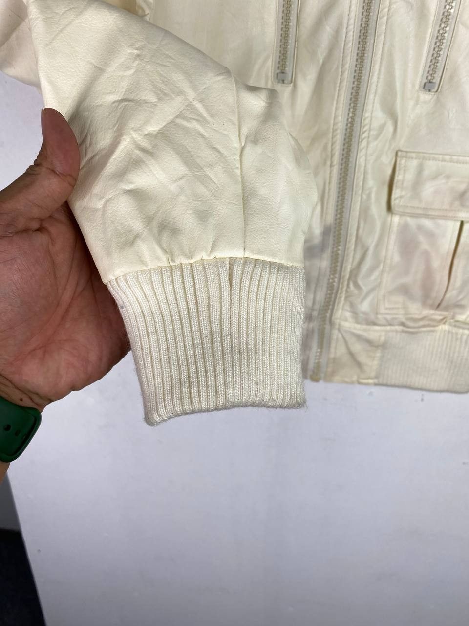 Japanese Brand japanese brands synthetic leather utility jacket nice design Size US L / EU 52-54 / 3 - 6 Thumbnail