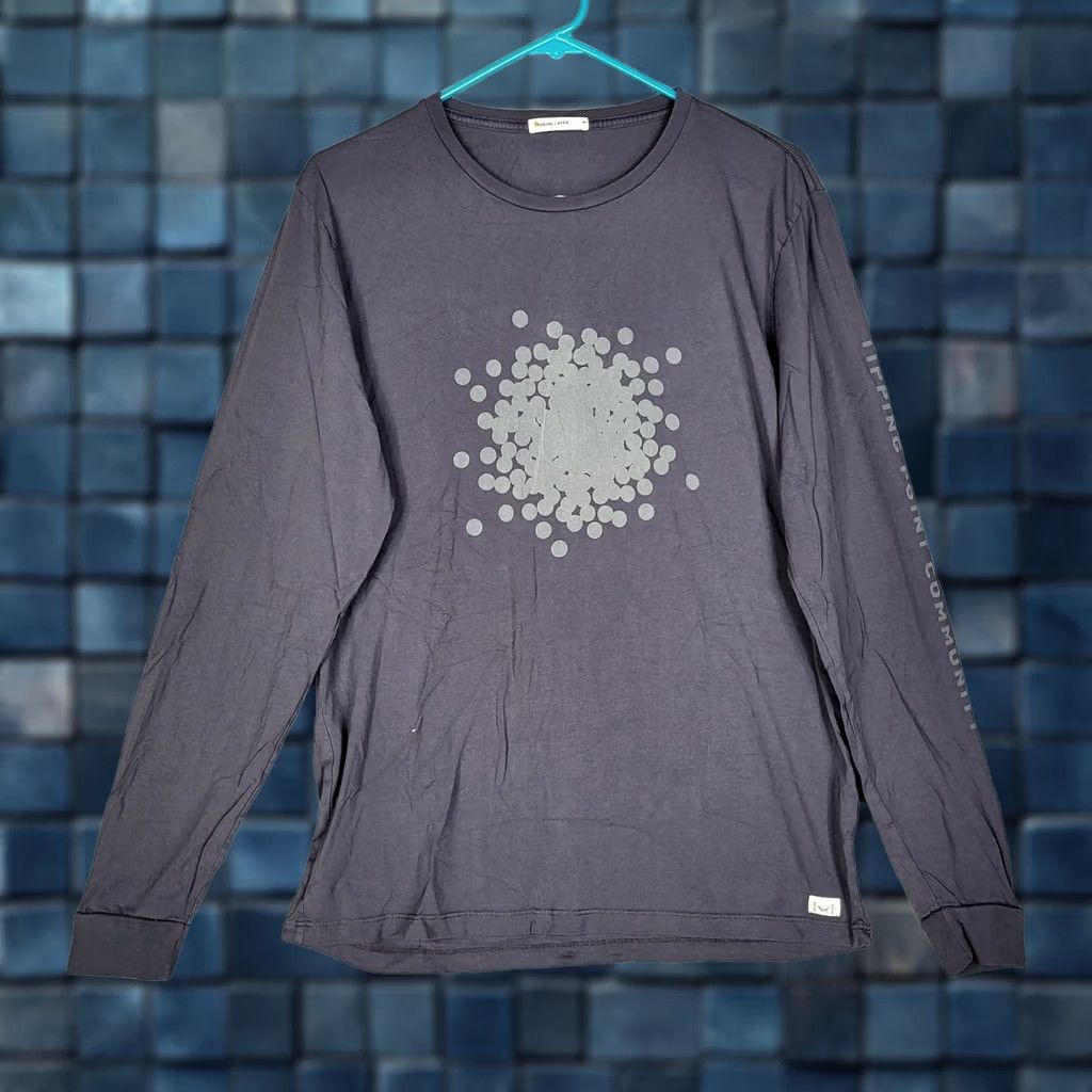 Marine Layer Marine Layer T-Shirt Gray Long Sleeve Crew Neck Men M Regular Cotton Jersey Logo Vintage No Size US M / EU 48-50 / 2 - 1 Thumbnail