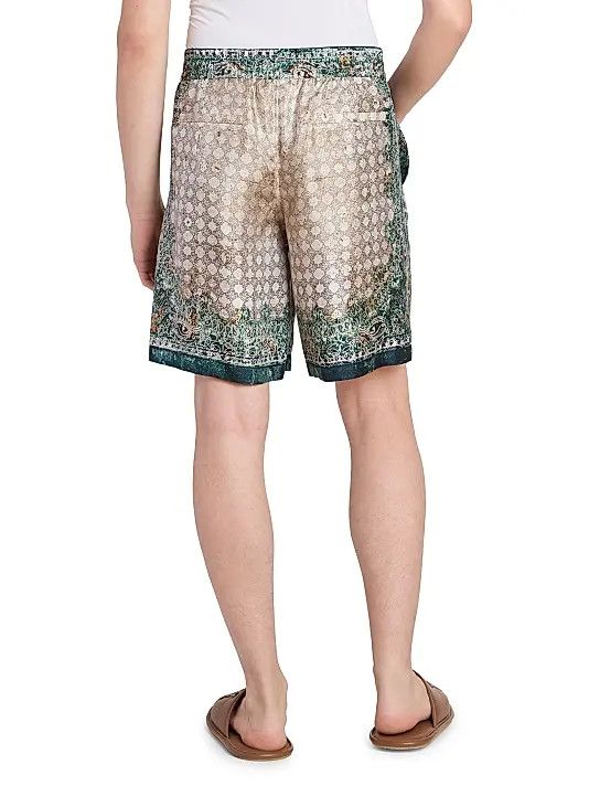 Amiri os11x0526 Bandana Drawstring Shorts in Multicolor Size US 30 / EU 46 - 5 Thumbnail
