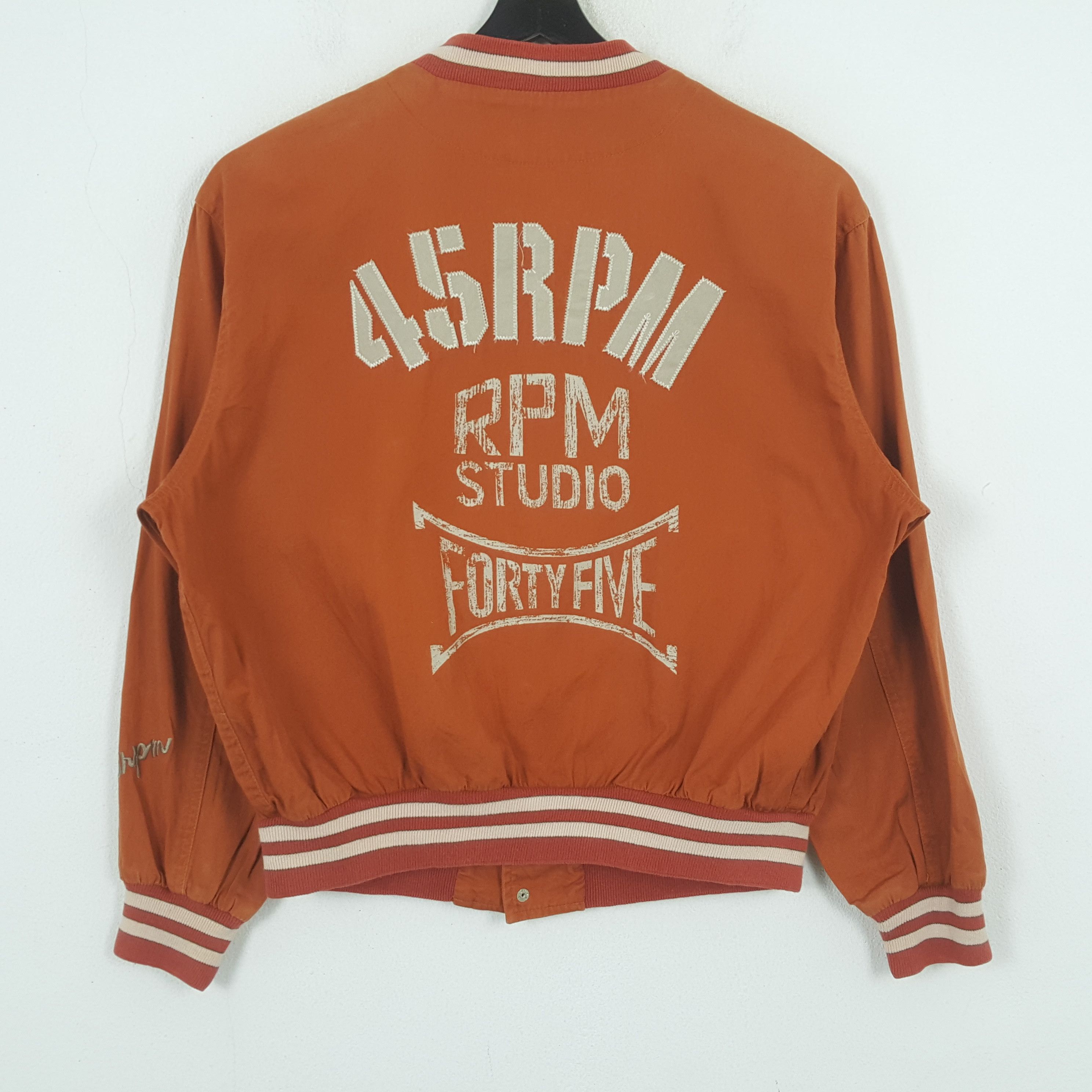 45rpm × Japanese Brand × Vintage 45RPM Japanese Brand Nice Design Jacket C288N8 Size US XL / EU 56 / 4 - 1 Thumbnail