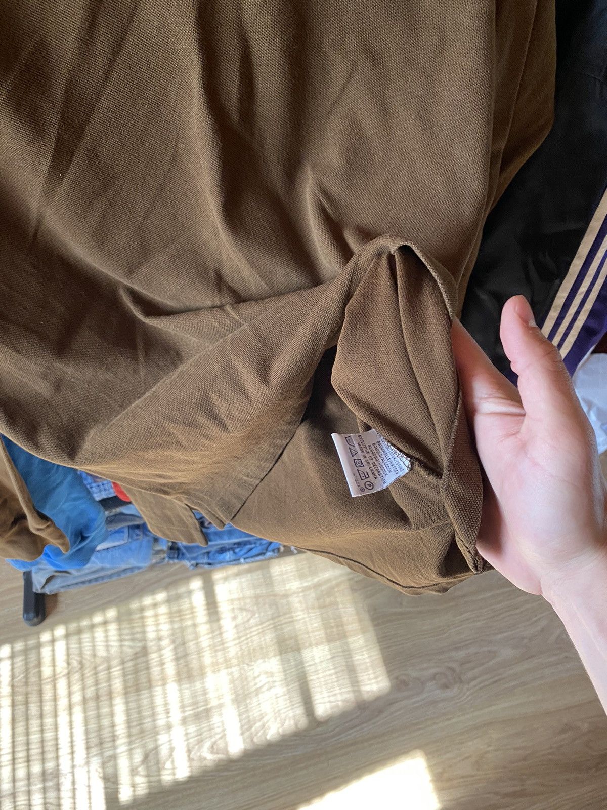 Polo Ralph Lauren Vintage Brown Polo Ralph Lauren Regby Polo Shirt Size L Y2k Size US L / EU 52-54 / 3 - 5 Thumbnail