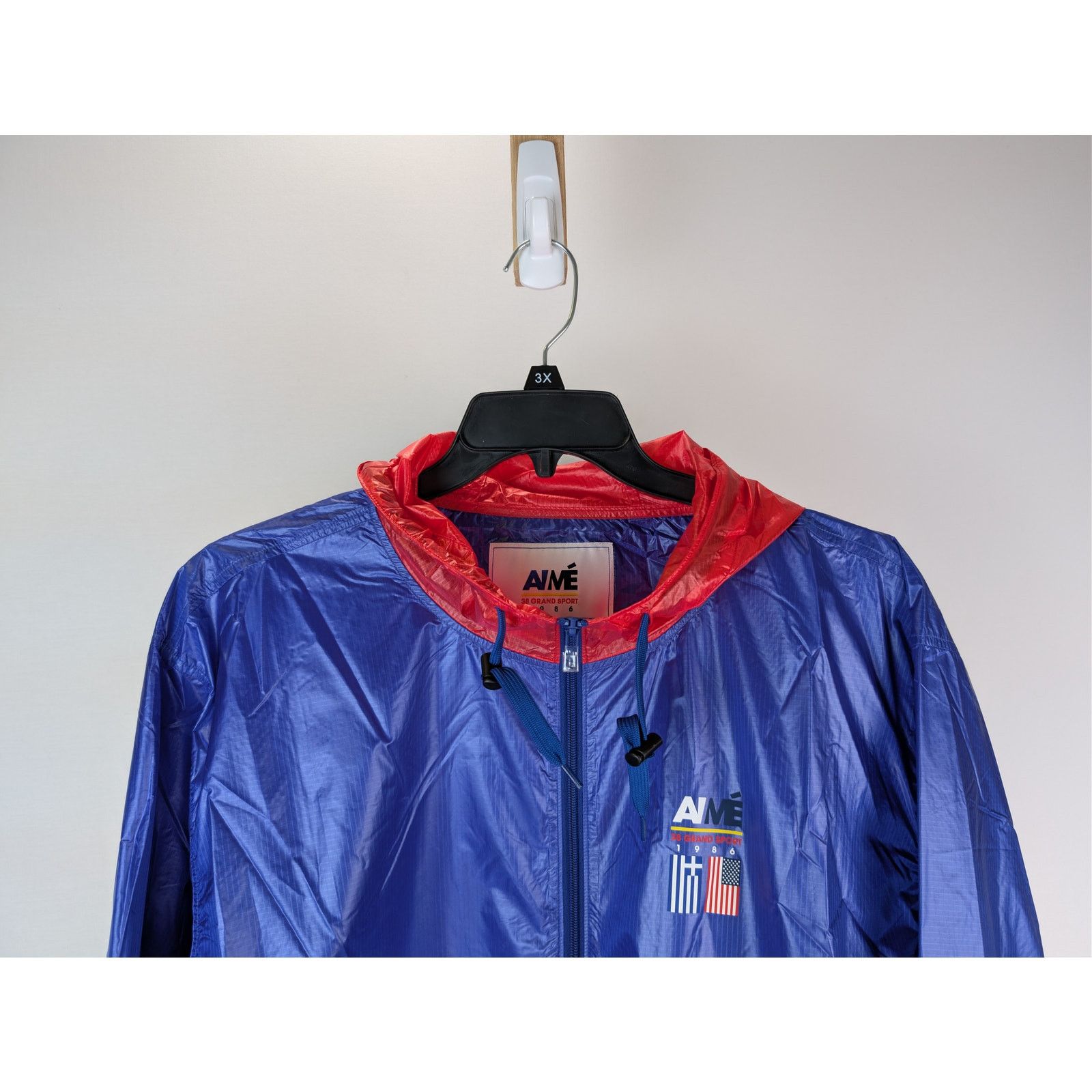 Aime Leon Dore × New Balance o1rshd1 Technohull Anorak 38-GS Offshore Windbreaker in Blue Size US L / EU 52-54 / 3 - 4 Thumbnail