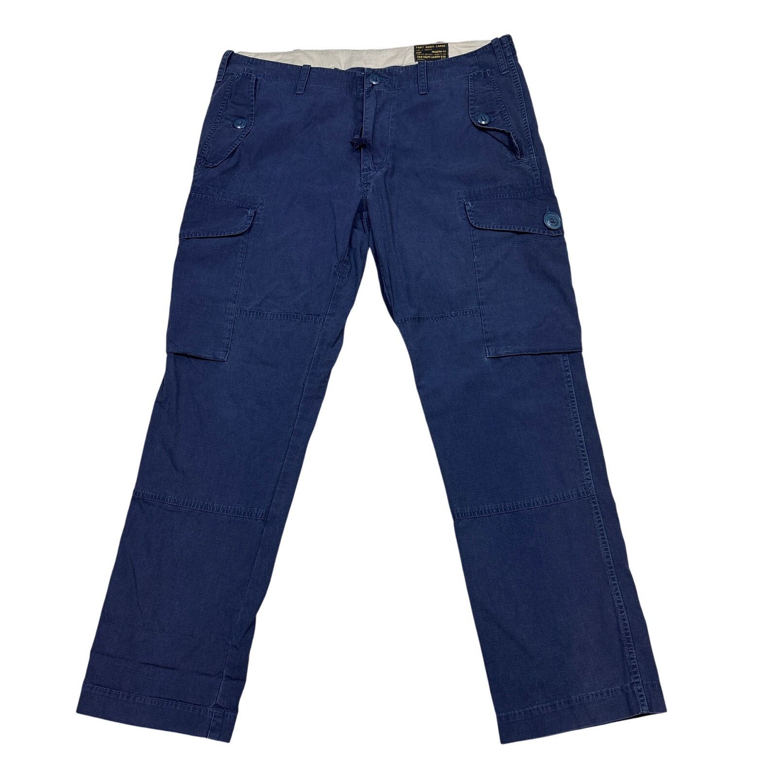 Polo Ralph Lauren × Vintage Vintage Polo Ralph Lauren RL 67 Cargo Military Pants 36x30 Size US 36 / EU 52 - 1 Thumbnail