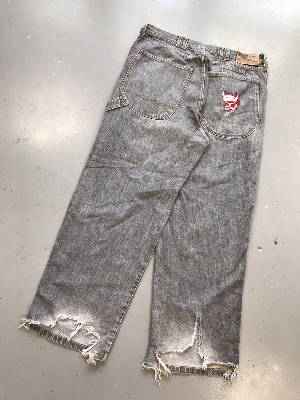 JNCO × Southpole × Vintage Vintage diabolic big pocket baggyfit denim Size US 36 / EU 52 - 9 Thumbnail