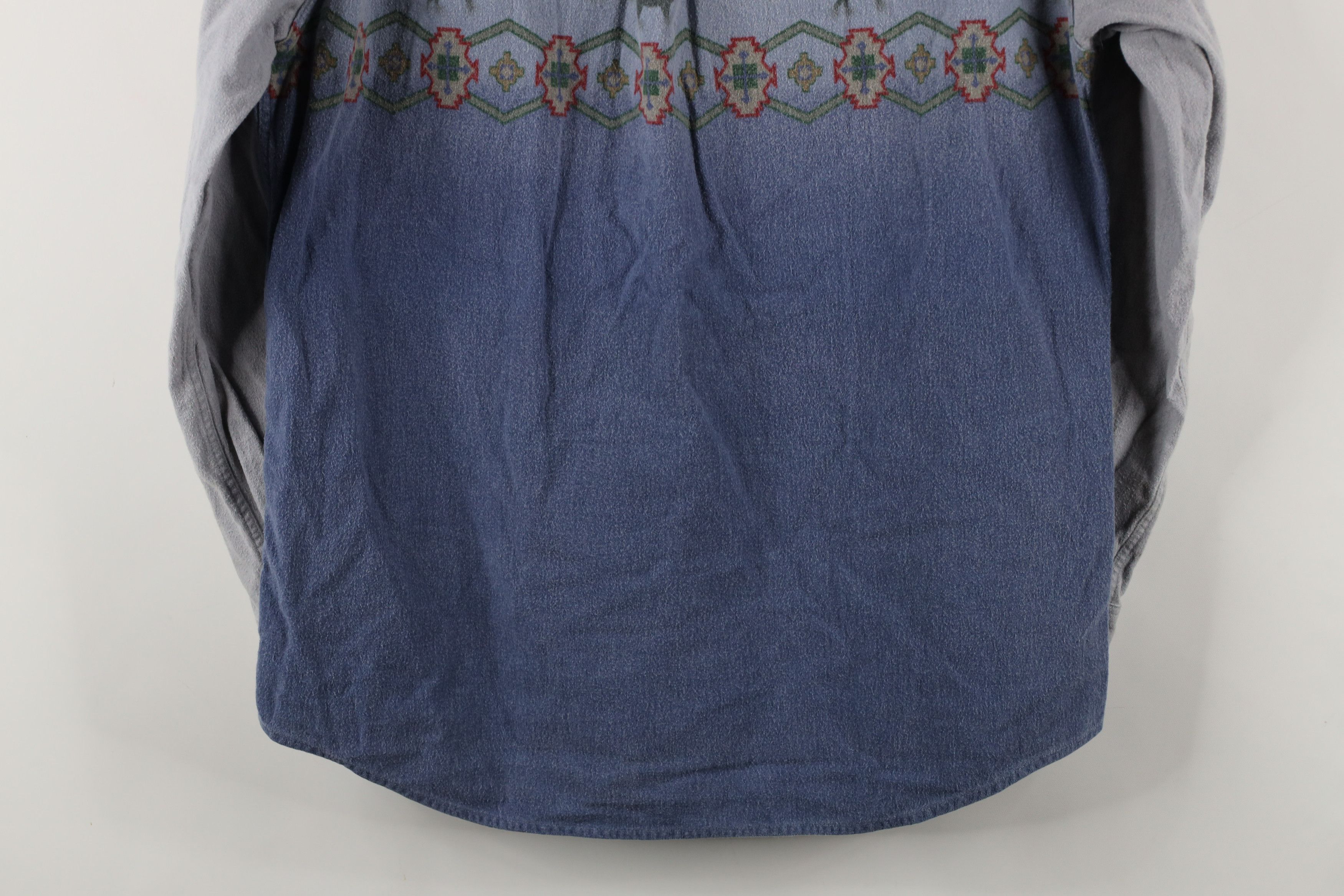 Cabelas × Vintage Vintage 90s Cabelas Over Print Chamois Cloth Button Shirt Size US M / EU 48-50 / 2 - 13 Thumbnail