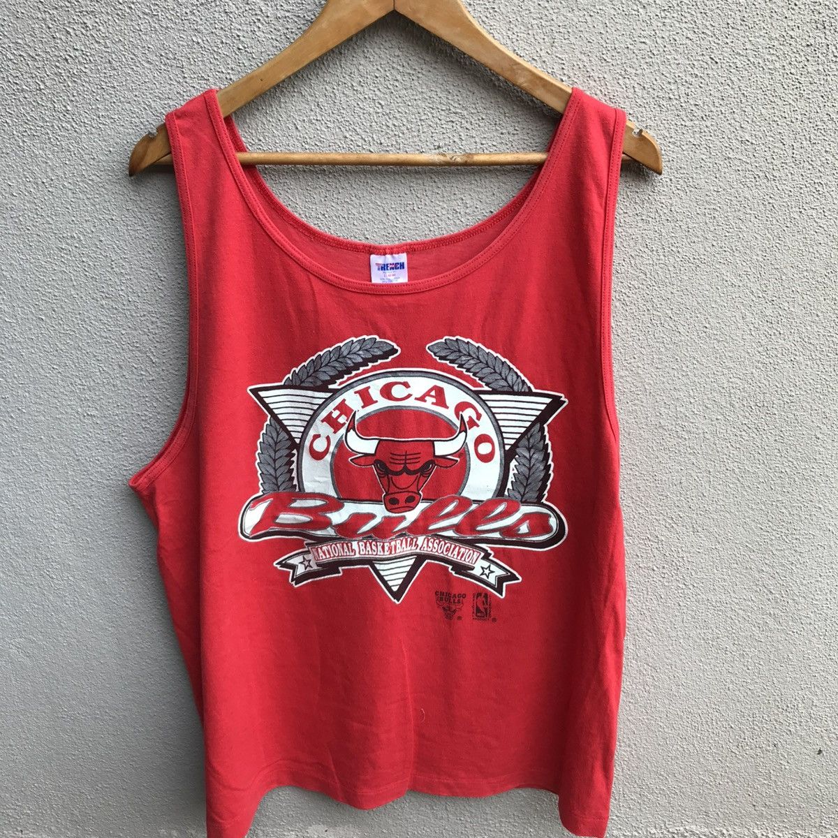NBA × Vintage Vintage 90s CHICAGO BULLS nba tank top Size US L / EU 52-54 / 3 - 2 Thumbnail